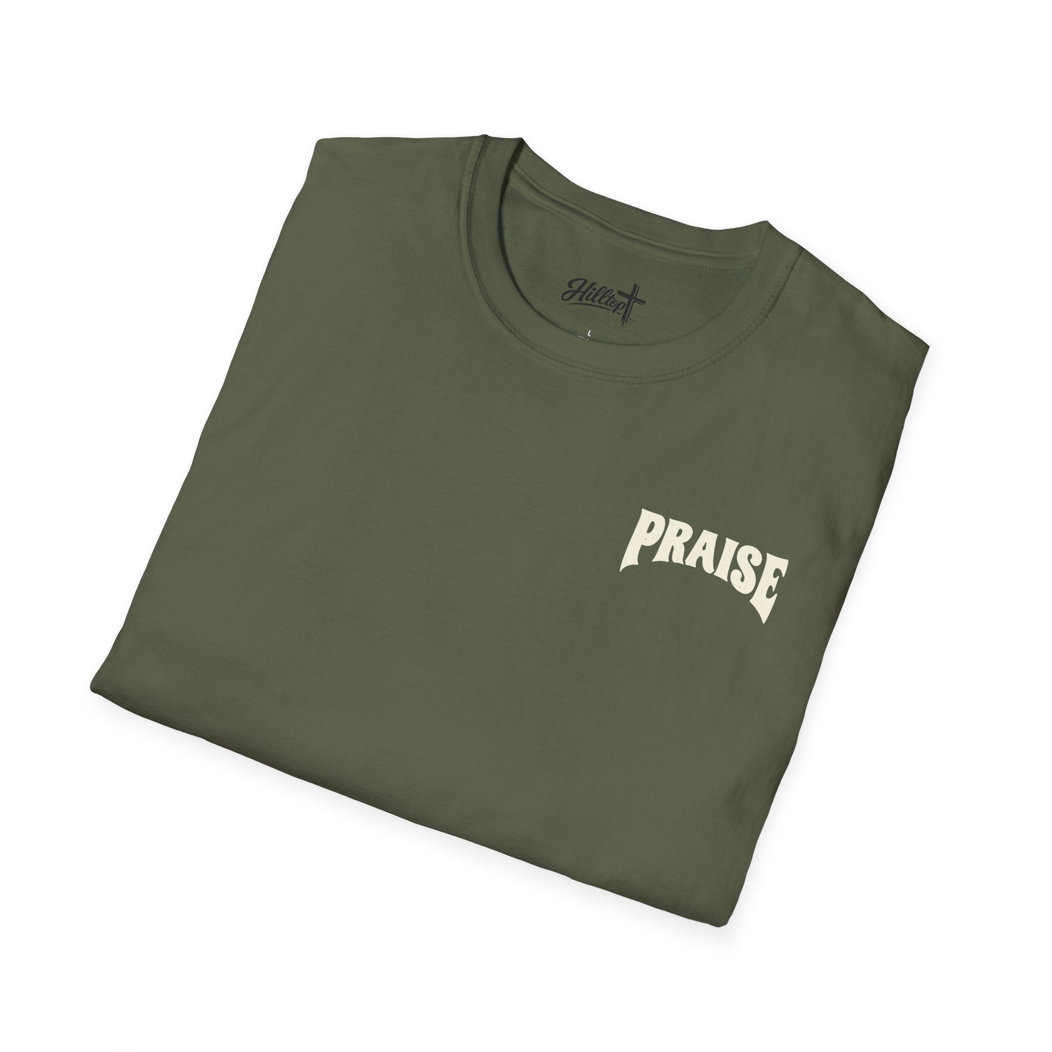 Praise the Lord T-Shirt — Psalm Floral Faith Tee