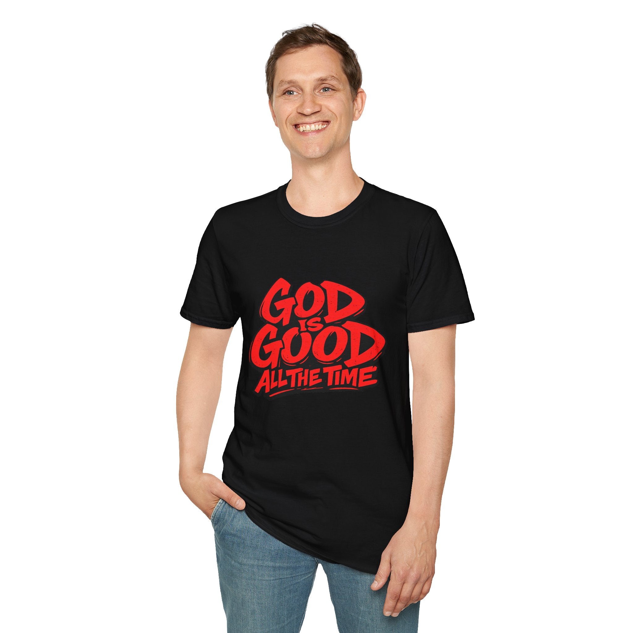 God Is Good T-Shirt — "God Is Good All The Time" Christian Faith Tee