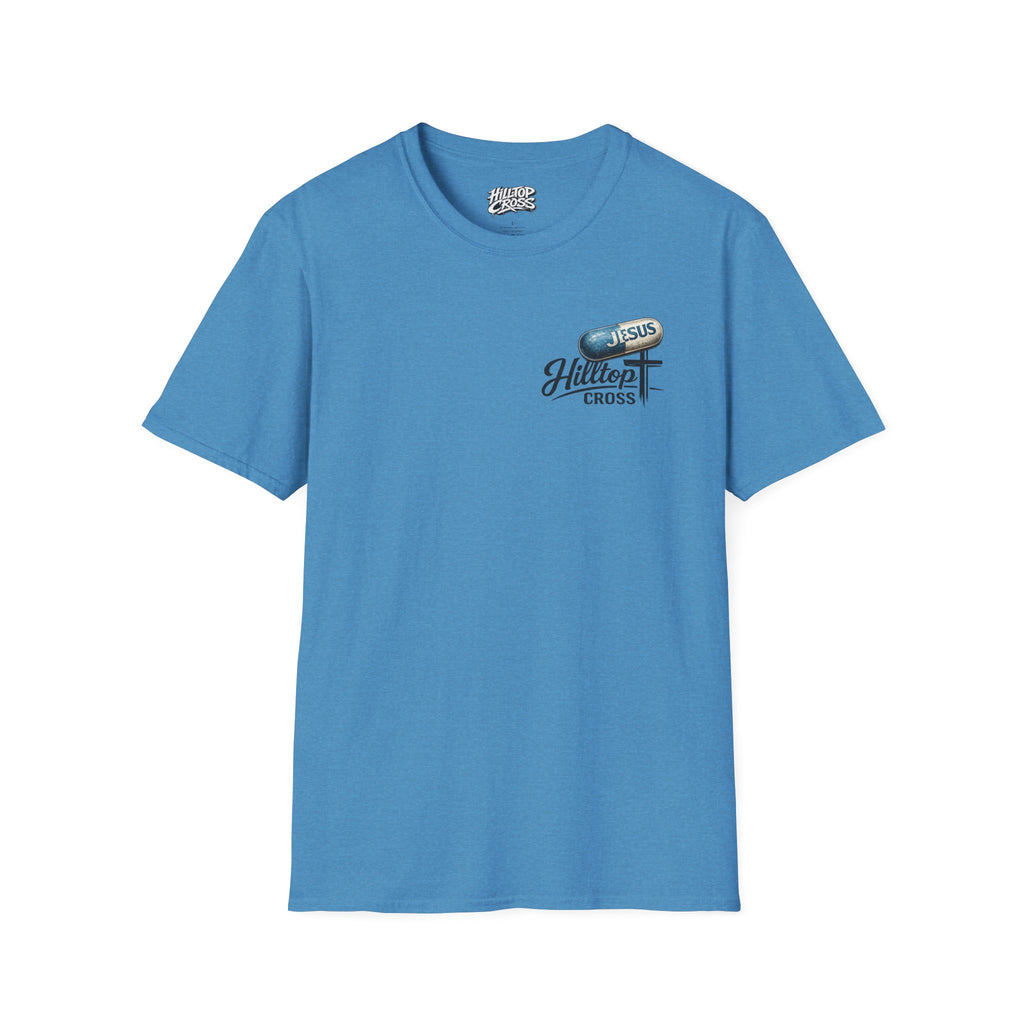 T-Shirt — 'The Only Prescription for Happiness: Jesus' Graphic Tee