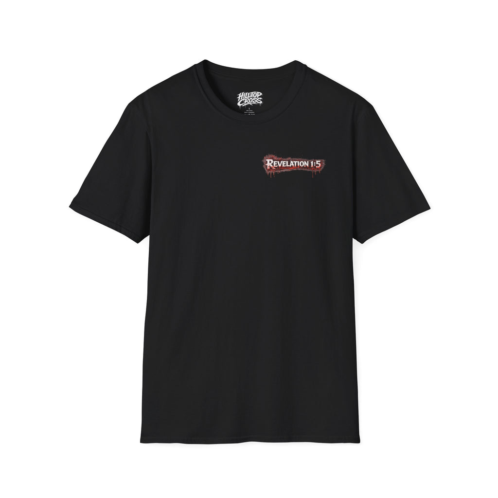 Washed By The Blood T-Shirt — Revelation 1:5 Christian Faith Shirt