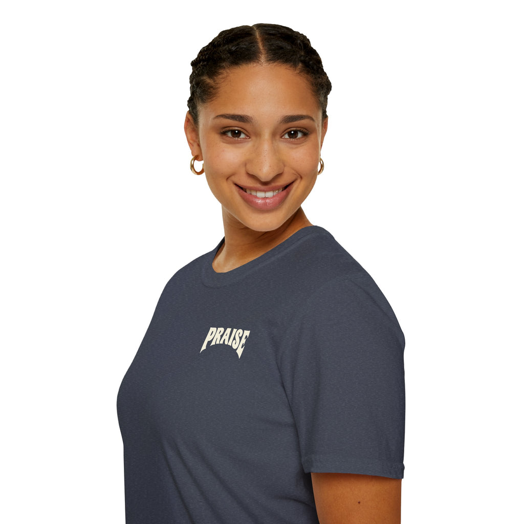 Praise the Lord T-Shirt — Psalm Floral Faith Tee