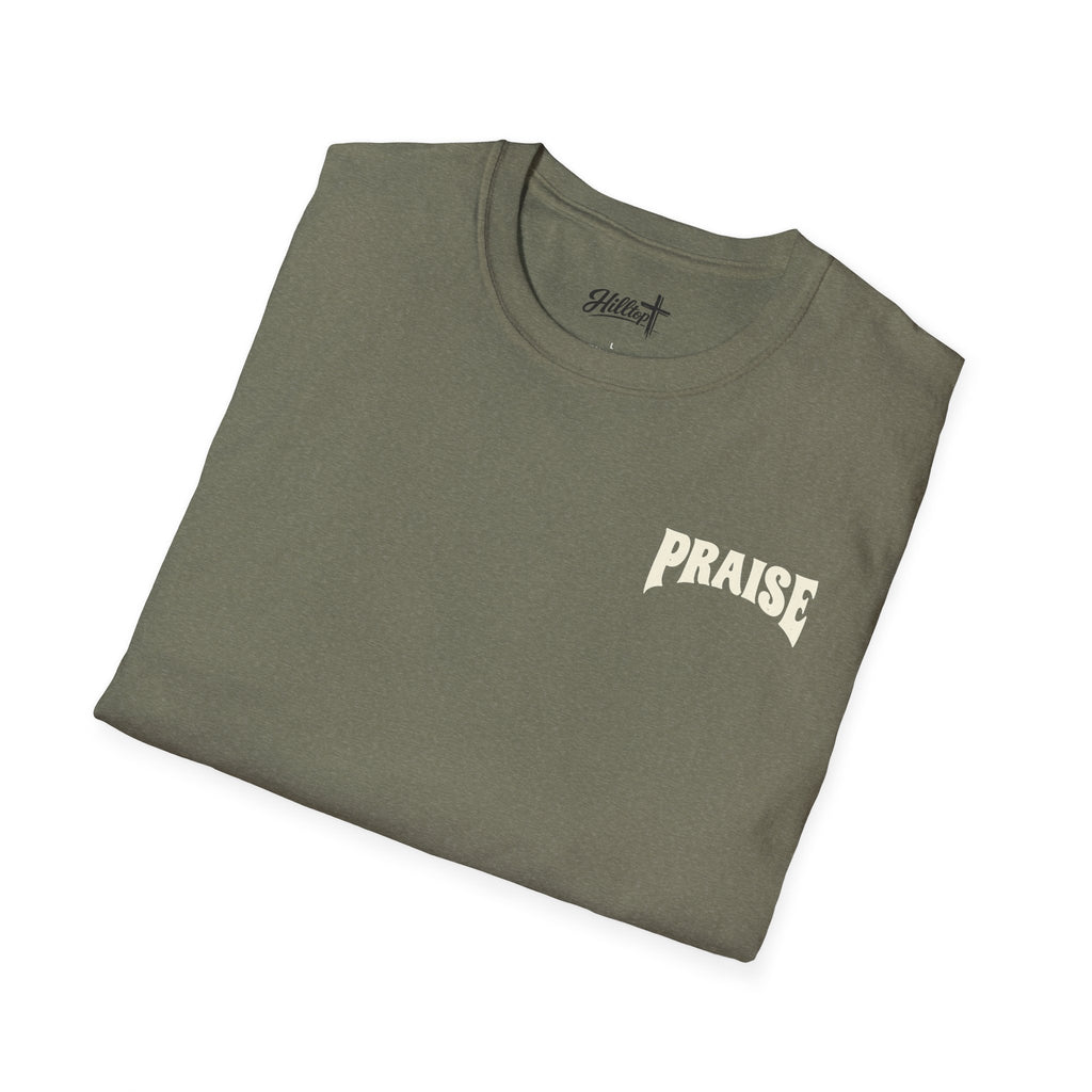 Praise the Lord T-Shirt — Psalm Floral Faith Tee