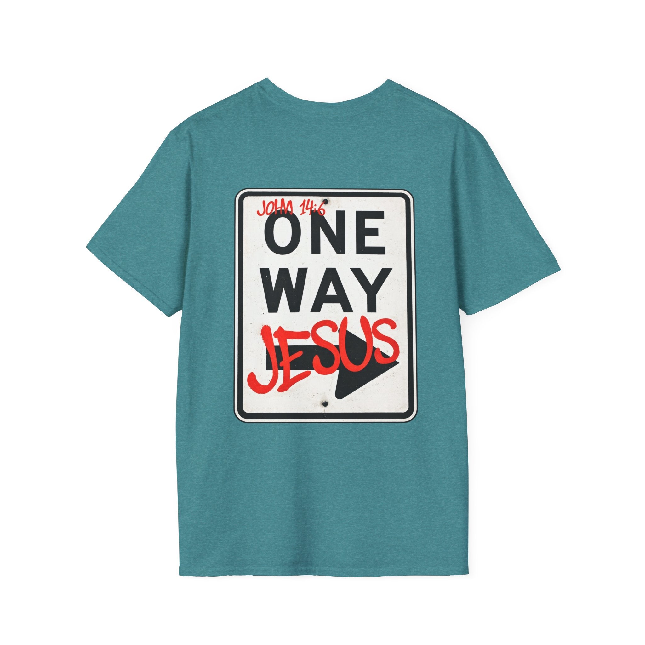 One Way Jesus T-Shirt — Christian Faith Graphic Tee