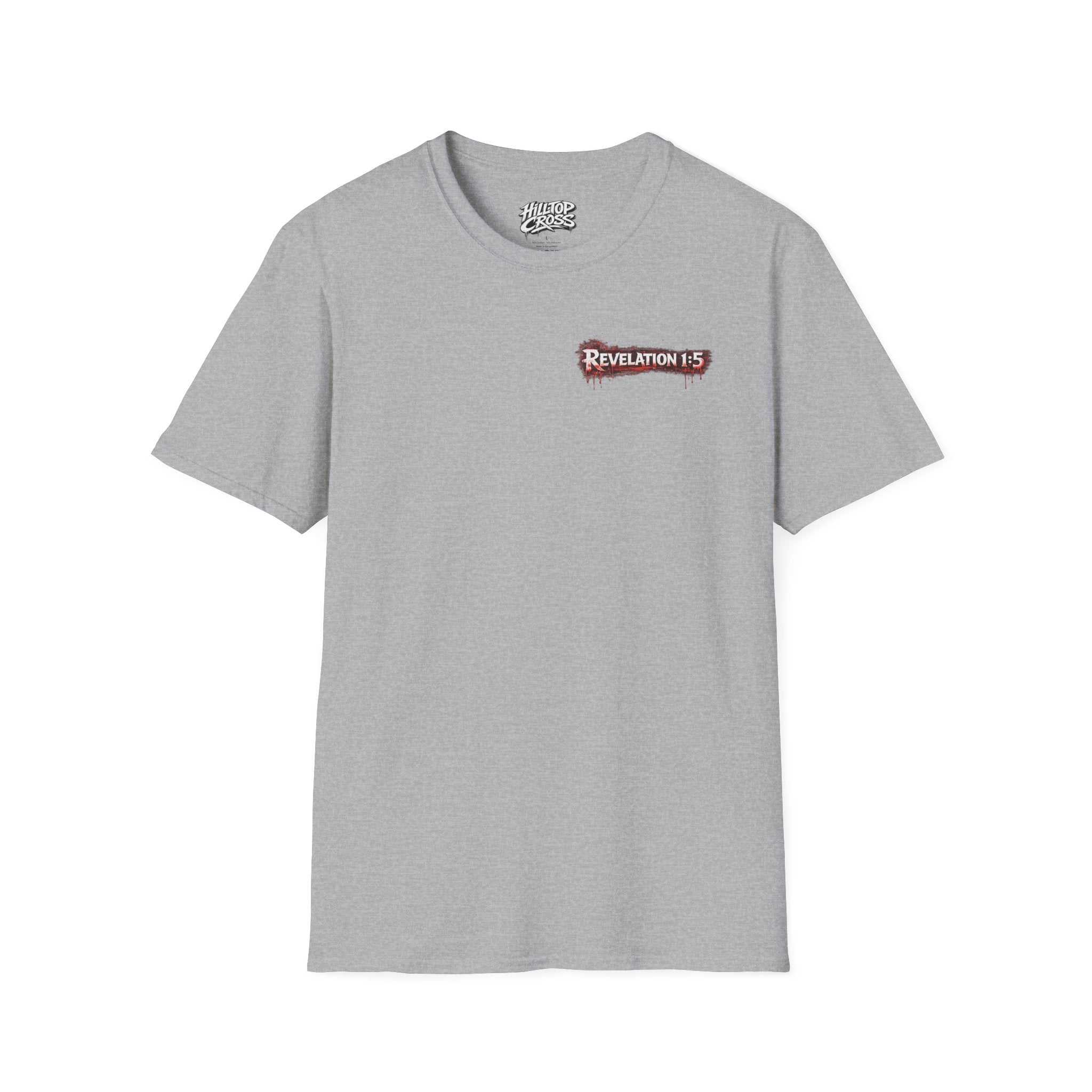 Washed By The Blood T-Shirt — Revelation 1:5 Christian Faith Shirt