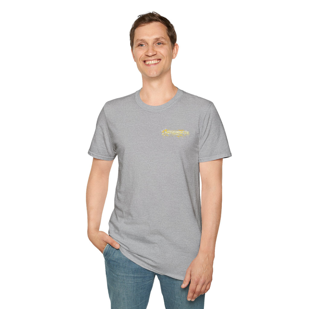 Christian T-Shirt — "In All Things Give Thanks" Church Tee