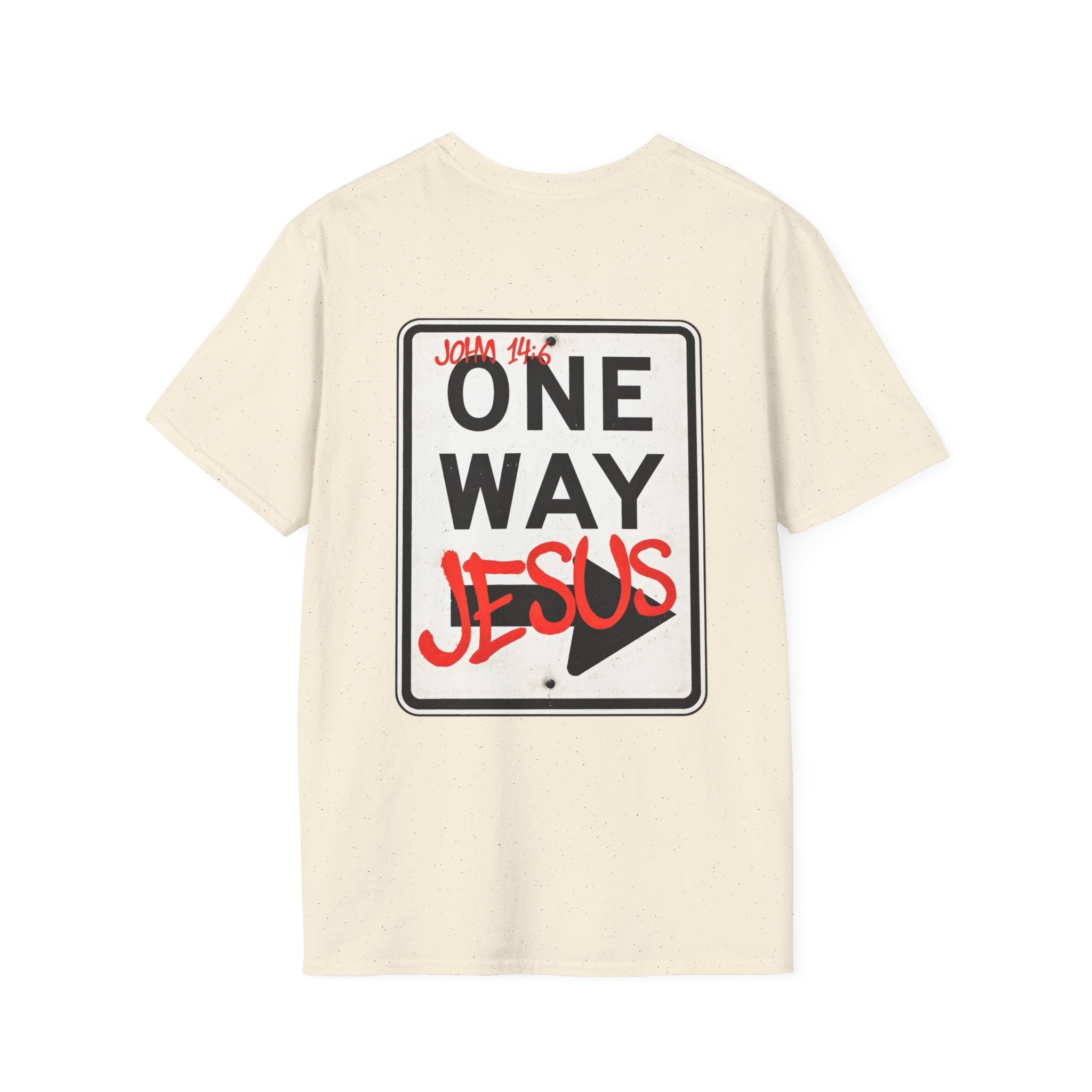 One Way Jesus T-Shirt — Christian Faith Graphic Tee