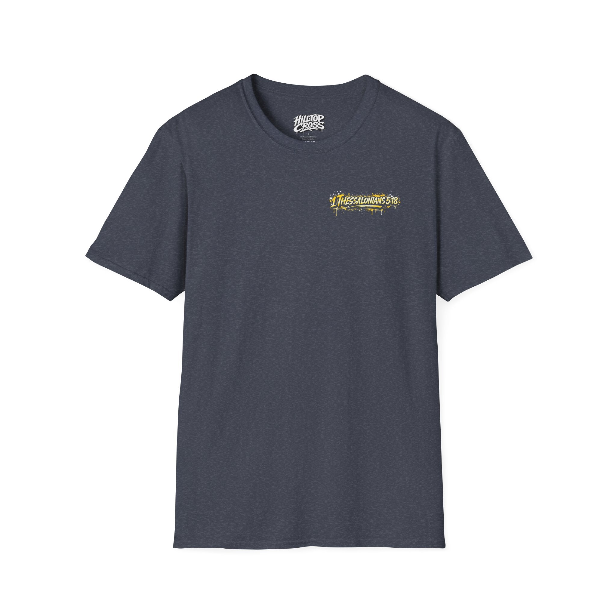 Christian T-Shirt — "In All Things Give Thanks" Church Tee