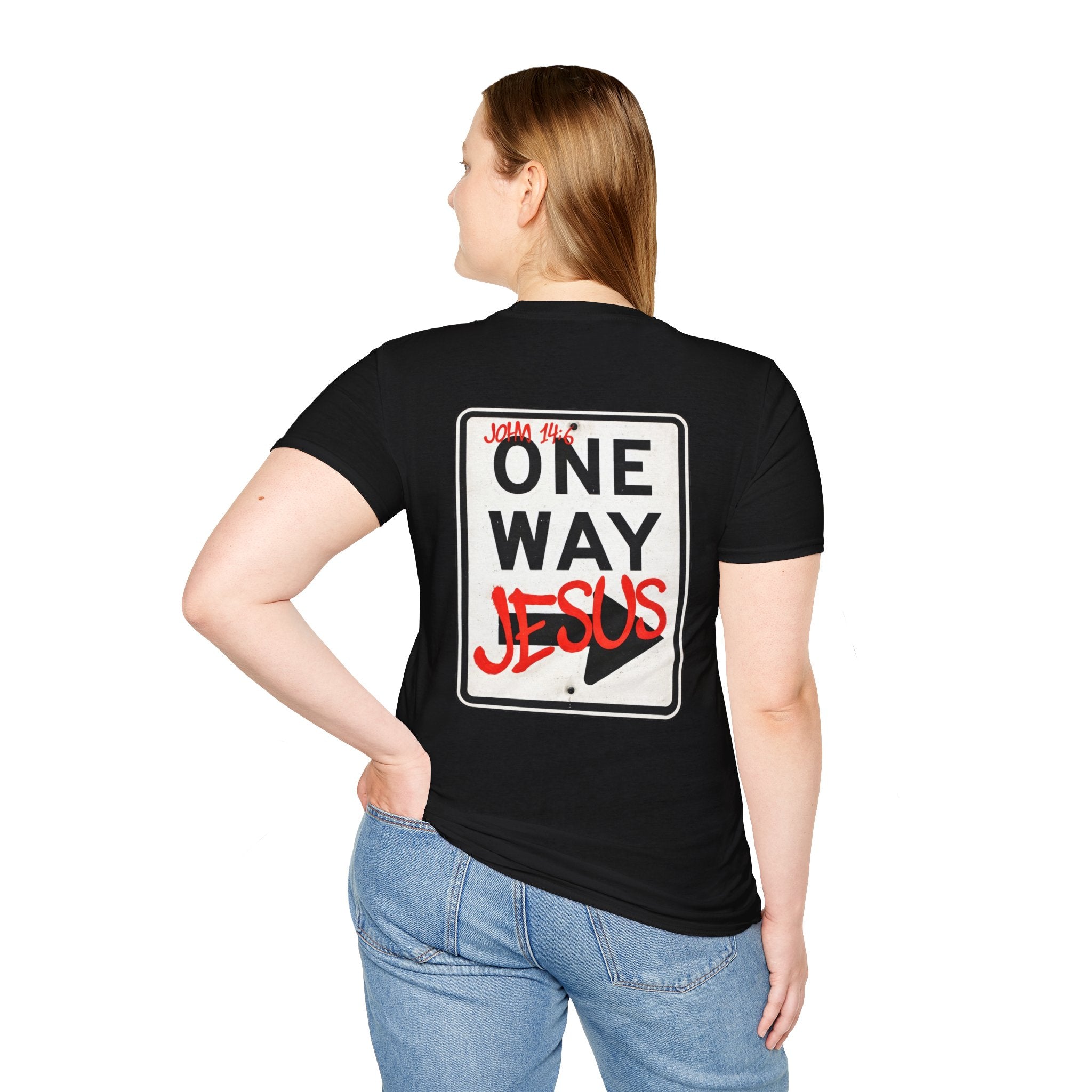 One Way Jesus T-Shirt — Christian Faith Graphic Tee