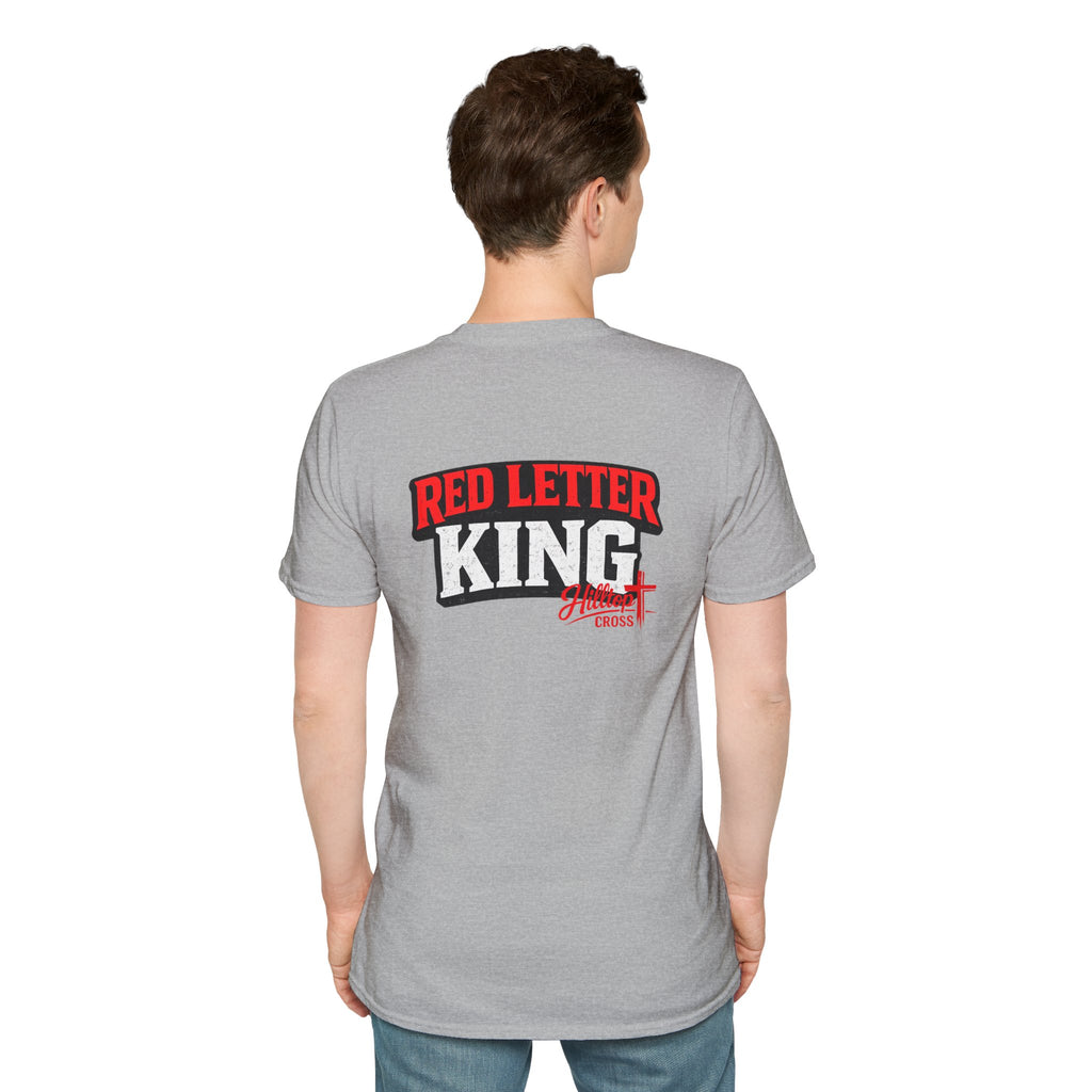 T-Shirt — "Father Forgive Them" Red Letter King Christian Tee