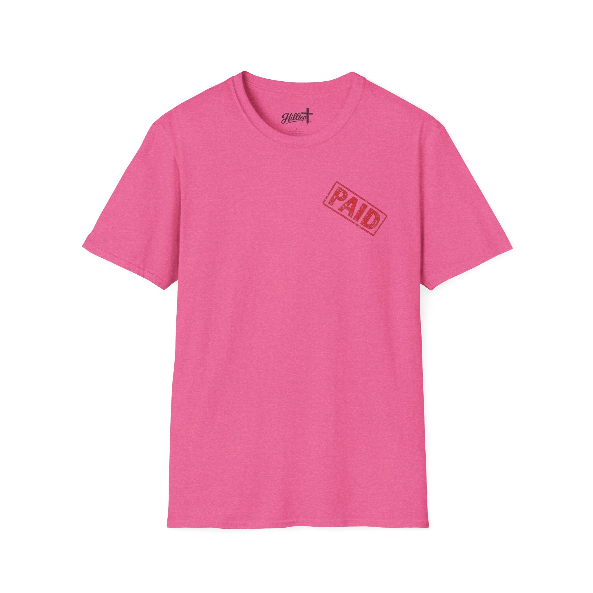 Paid — Christian T-Shirt ("Jesus Paid It All" Receipt Design)