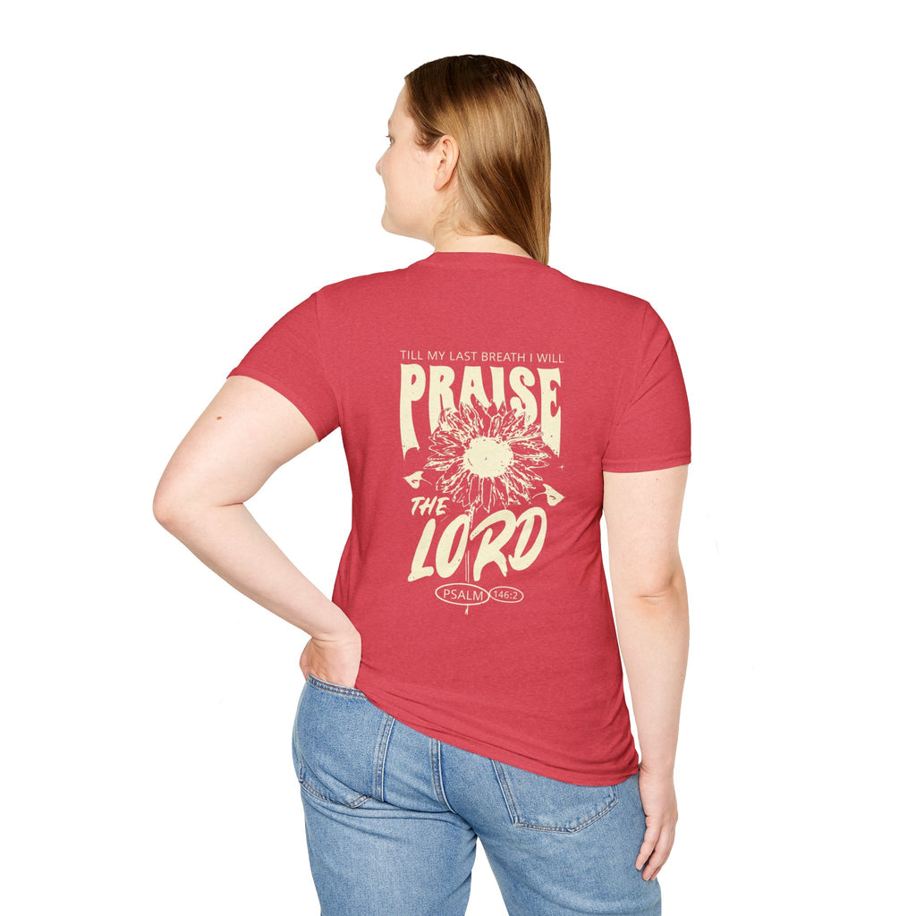 Praise the Lord T-Shirt — Psalm Floral Faith Tee