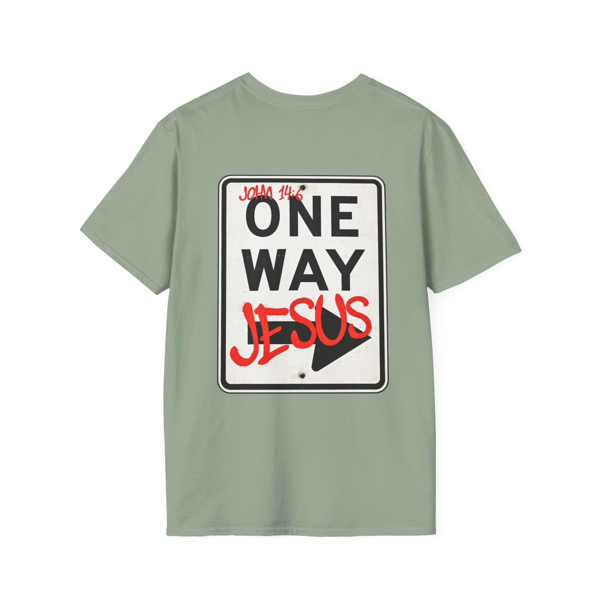 One Way Jesus T-Shirt — Christian Faith Graphic Tee