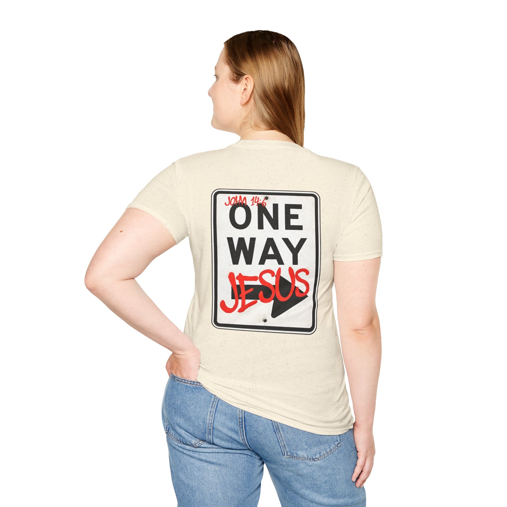 One Way Jesus T-Shirt — Christian Faith Graphic Tee