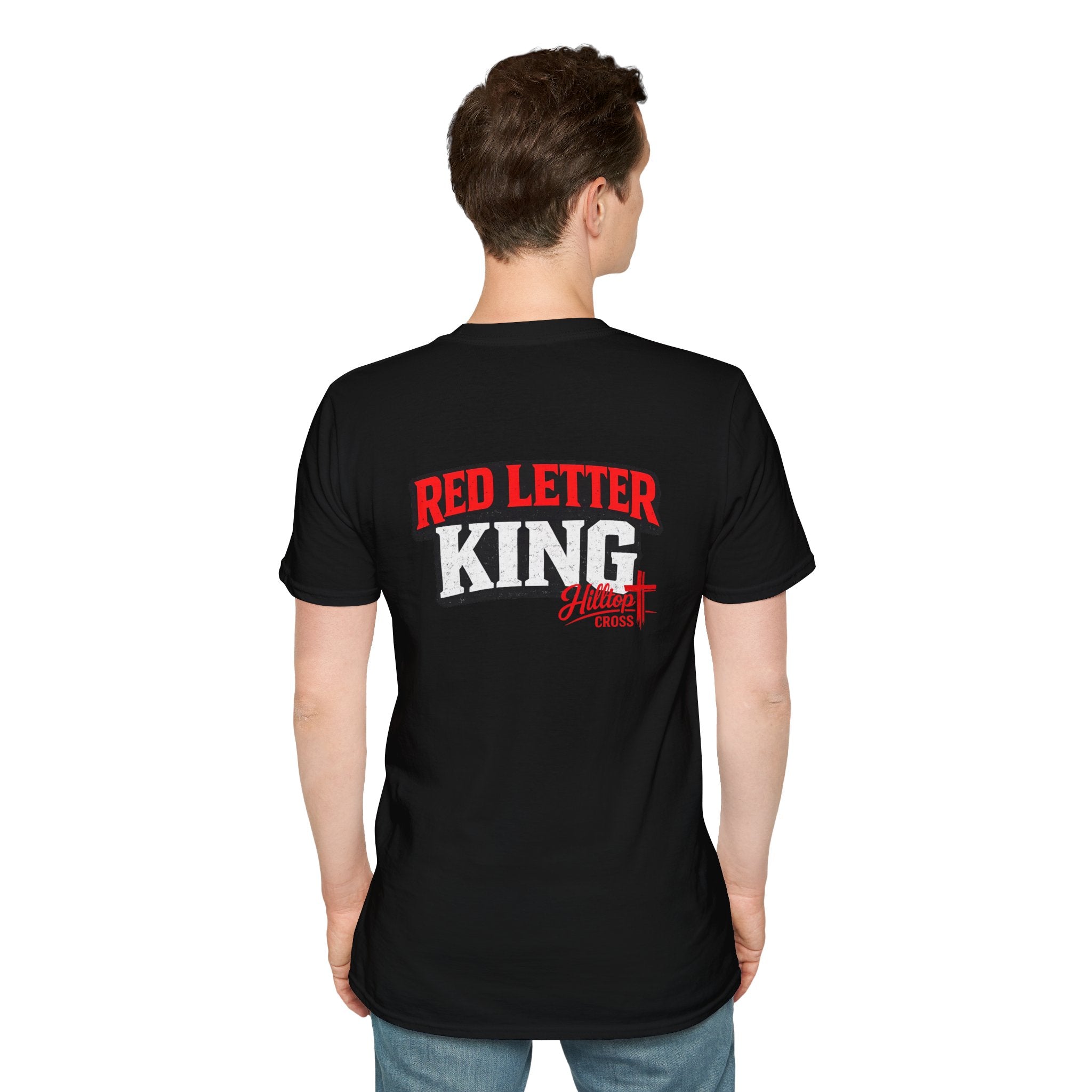 T-Shirt — "Father Forgive Them" Red Letter King Christian Tee