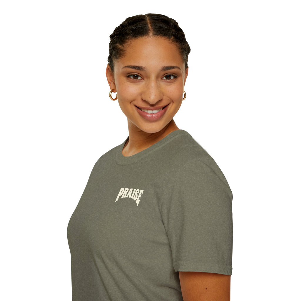 Praise the Lord T-Shirt — Psalm Floral Faith Tee