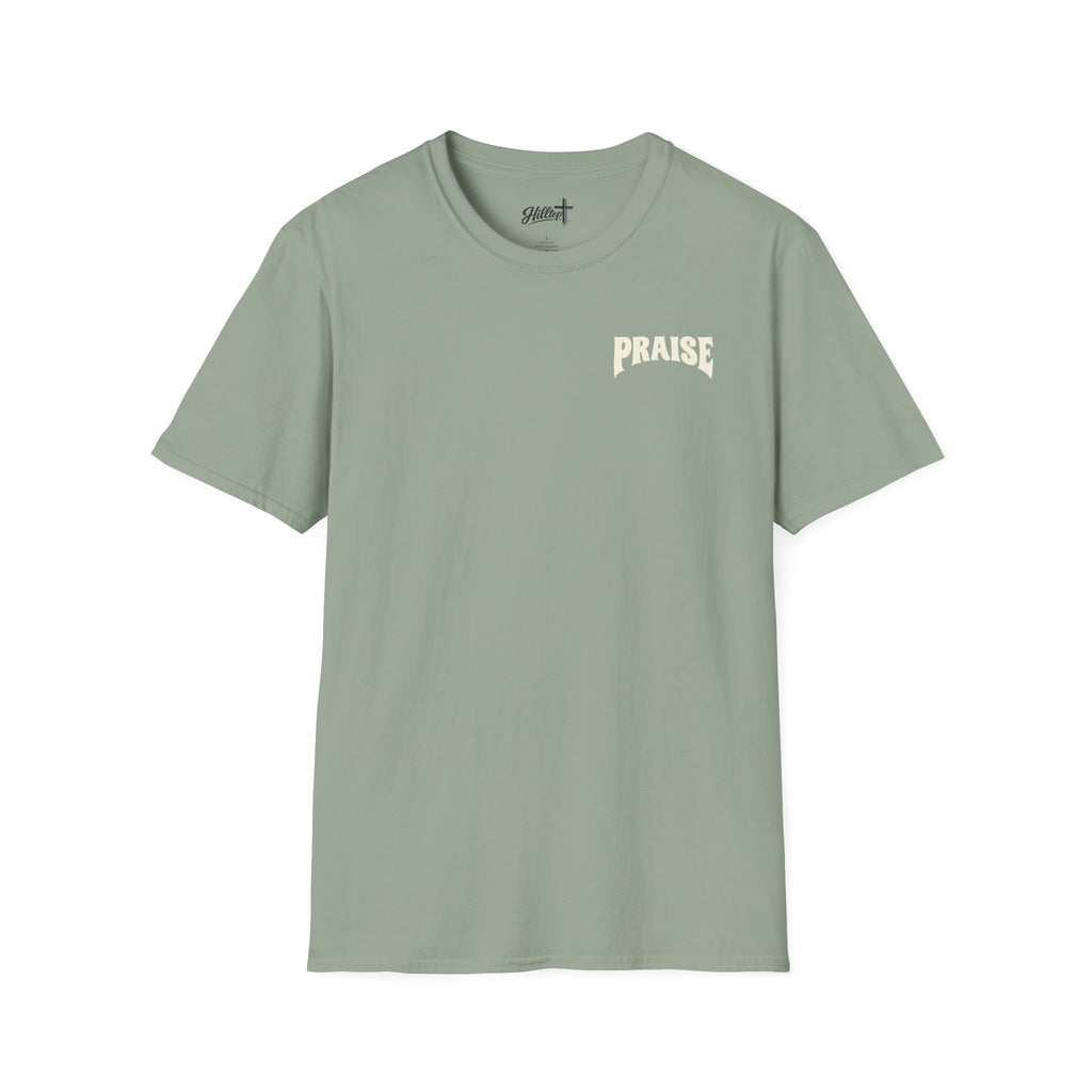 Praise the Lord T-Shirt — Psalm Floral Faith Tee