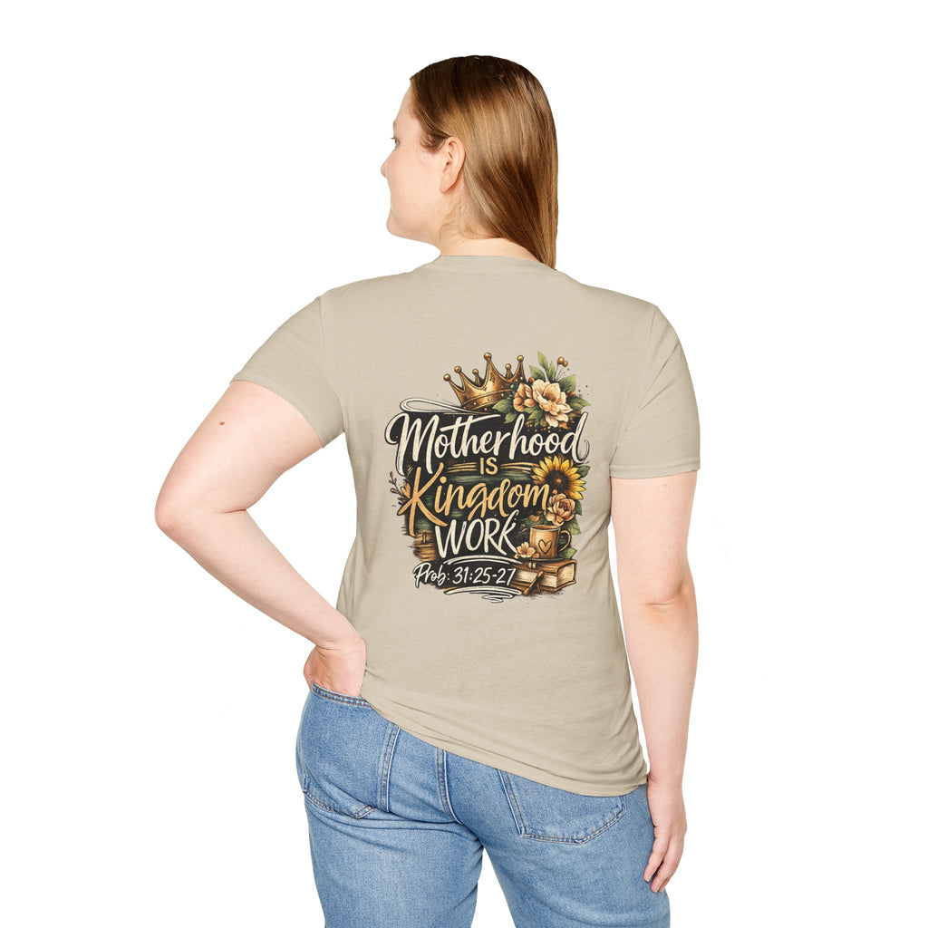 Motherhood Is Kingdom Work T-Shirt