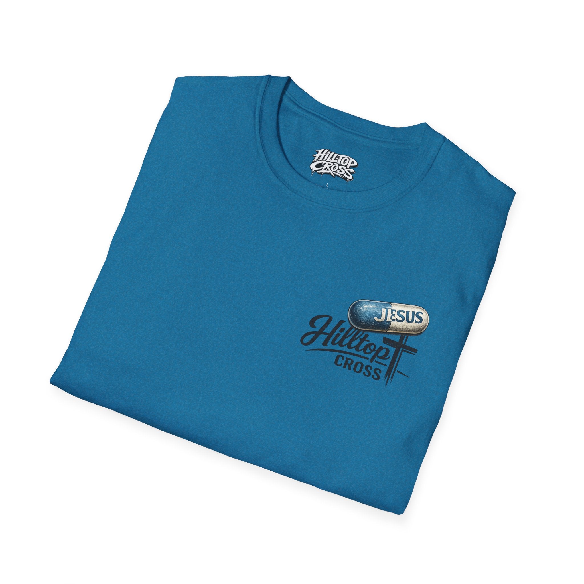T-Shirt — 'The Only Prescription for Happiness: Jesus' Graphic Tee