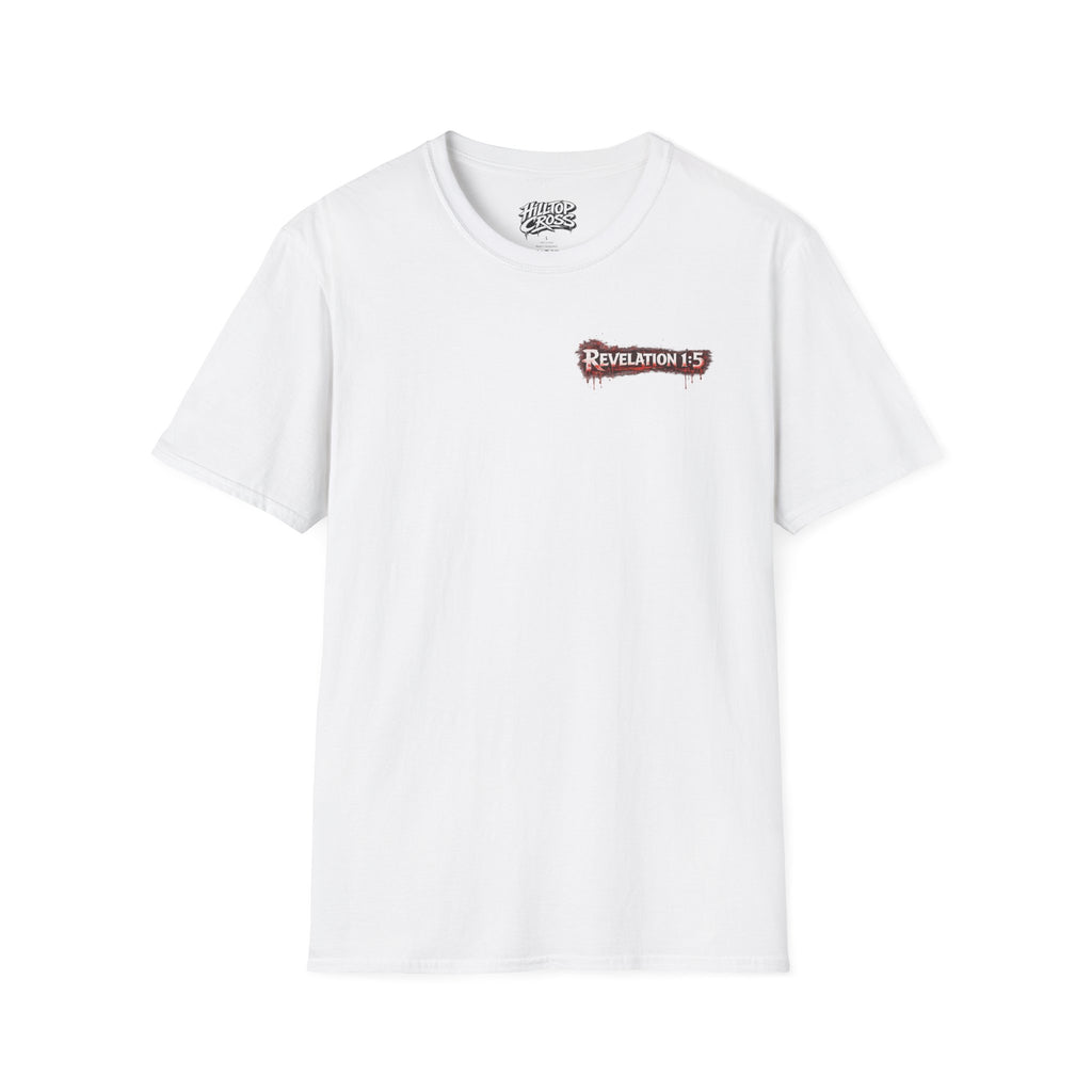Washed By The Blood T-Shirt — Revelation 1:5 Christian Faith Shirt