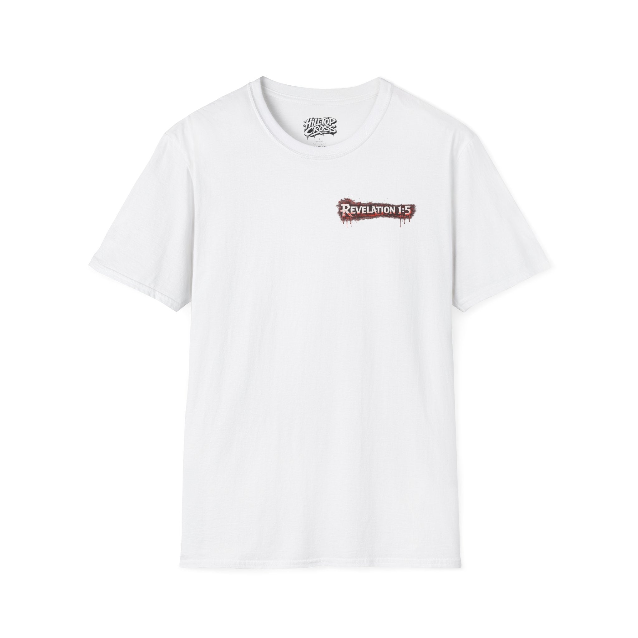 Washed By The Blood T-Shirt — Revelation 1:5 Christian Faith Shirt