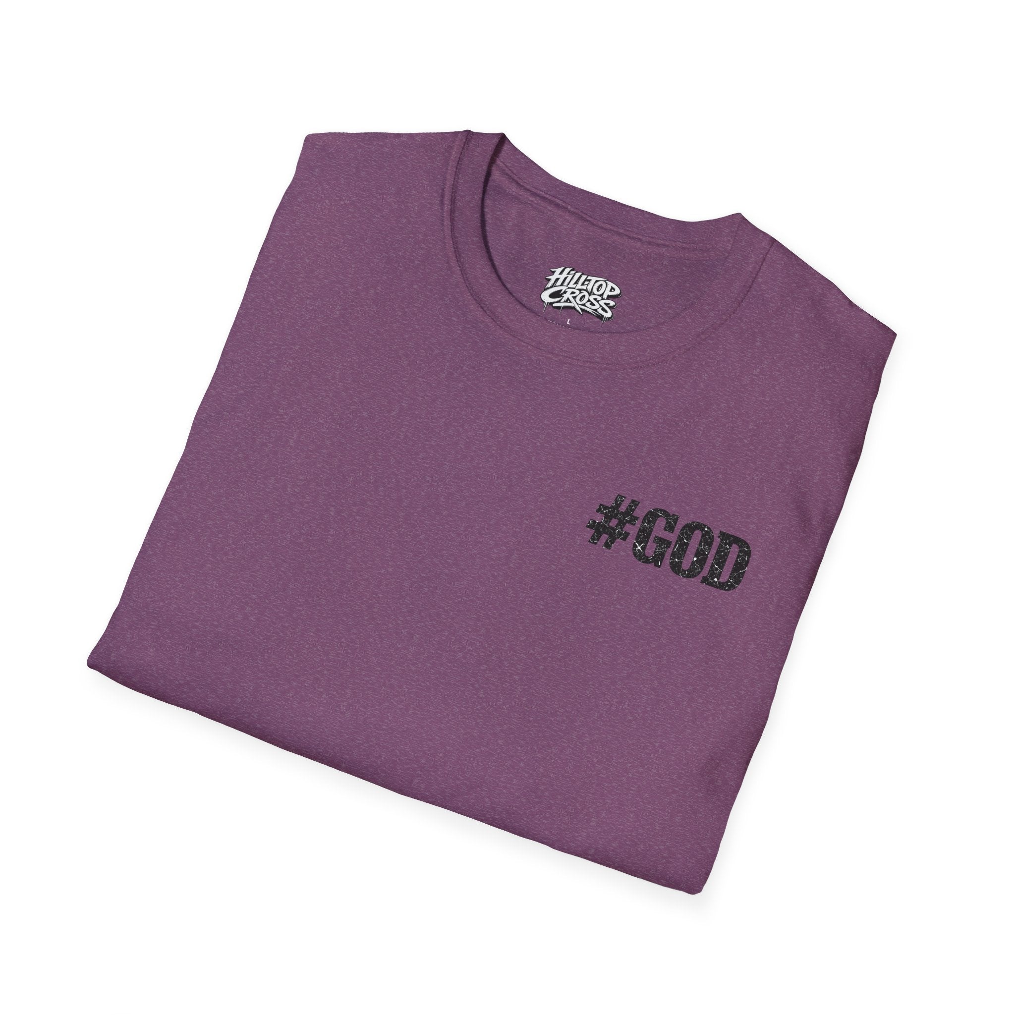 Religious T-Shirt - "2 Genders One God" Matthew 19:4 Church Hilltop Tee