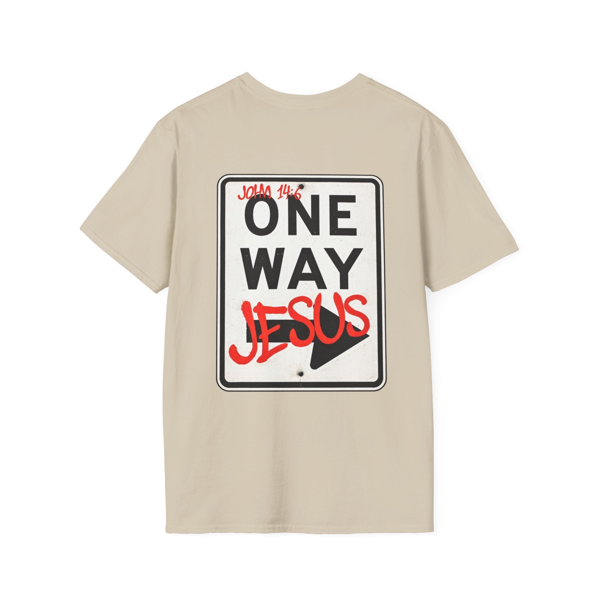One Way Jesus T-Shirt — Christian Faith Graphic Tee