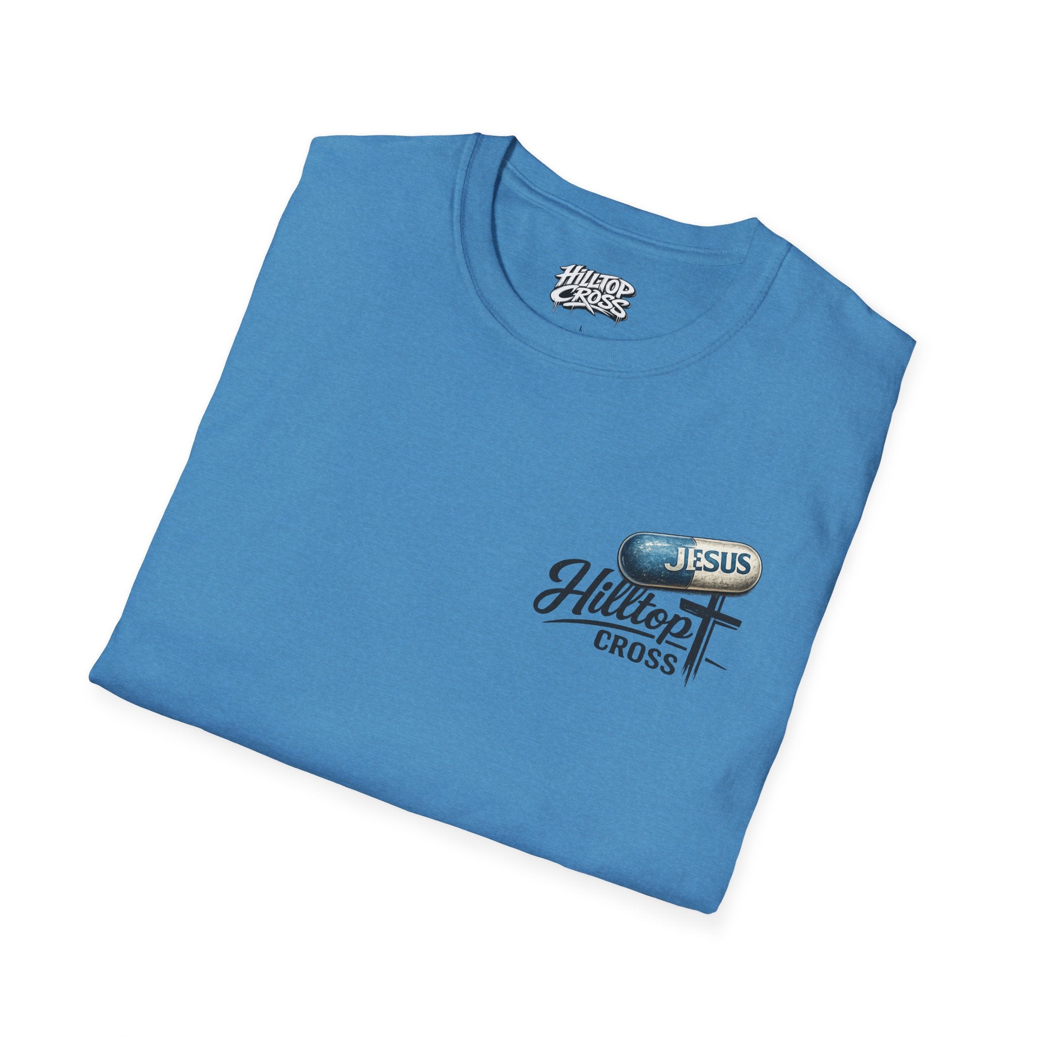 T-Shirt — 'The Only Prescription for Happiness: Jesus' Graphic Tee