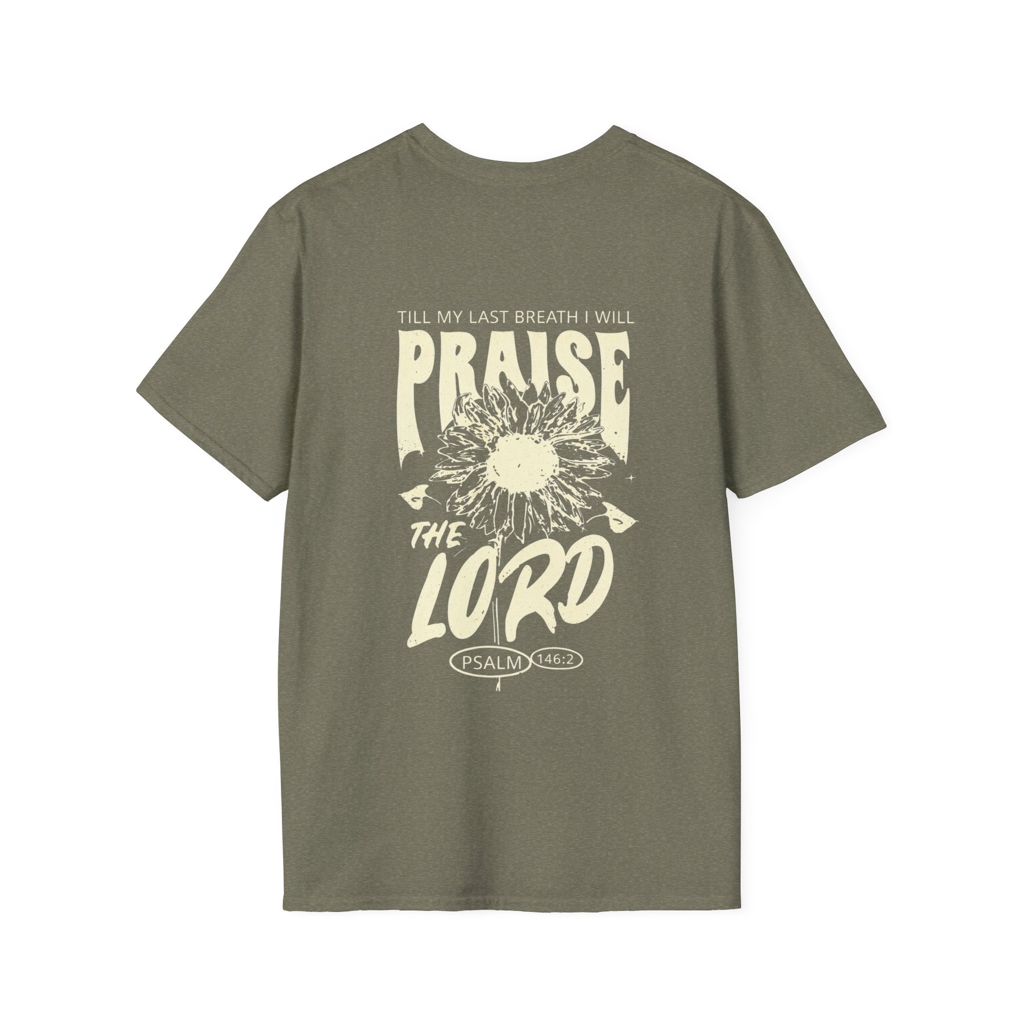Praise the Lord T-Shirt — Psalm Floral Faith Tee