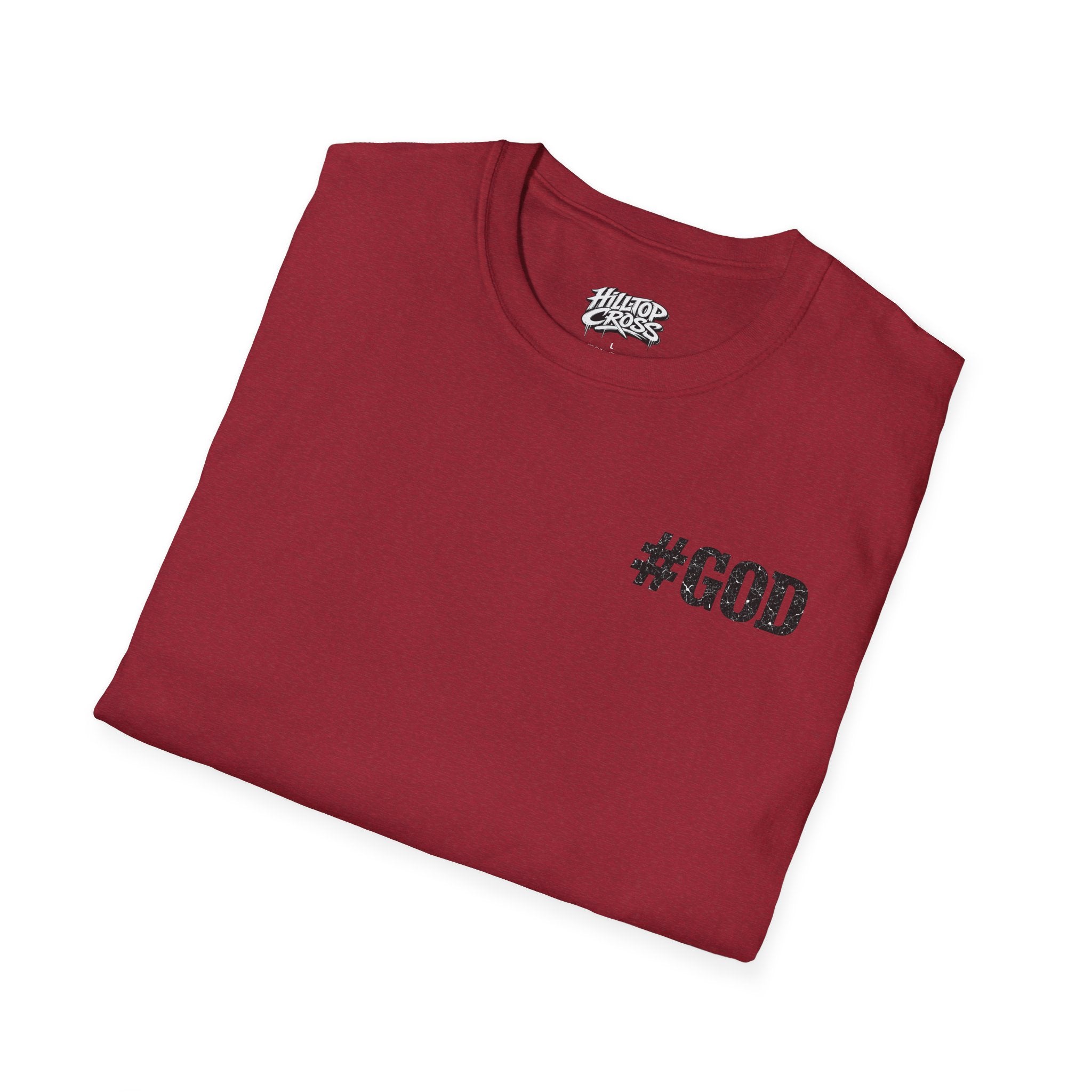 Religious T-Shirt - "2 Genders One God" Matthew 19:4 Church Hilltop Tee