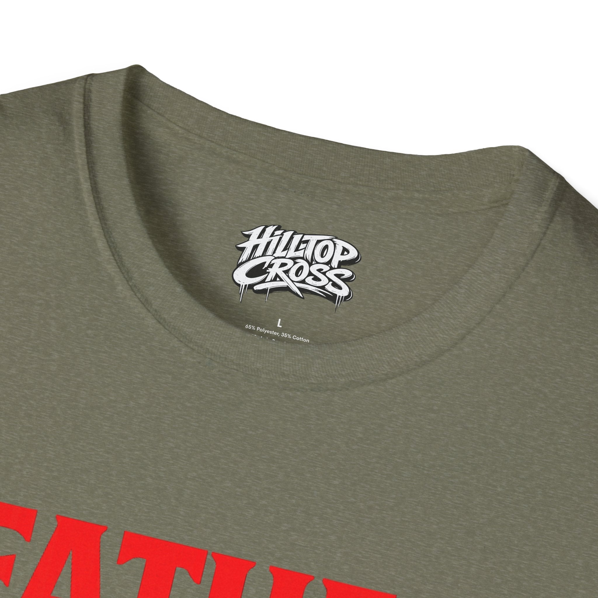 T-Shirt — "Father Forgive Them" Red Letter King Christian Tee