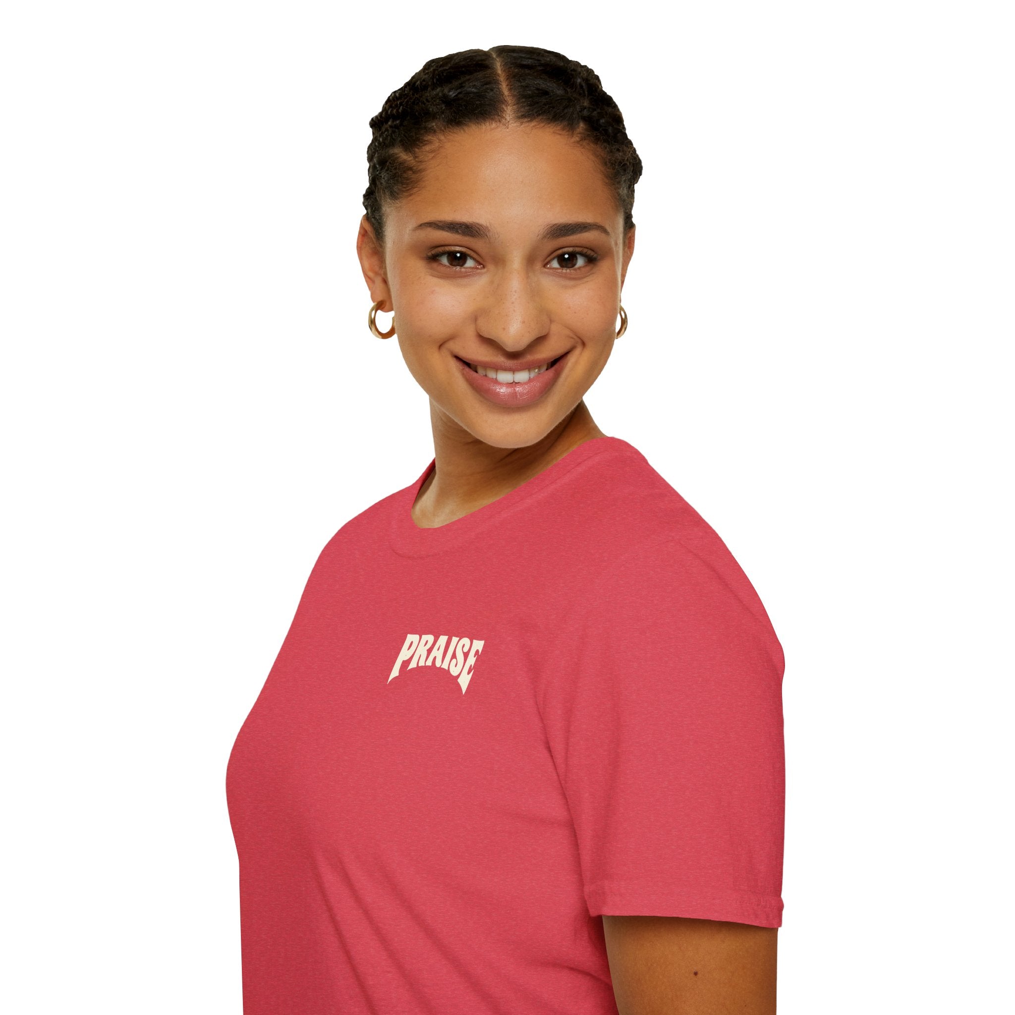Praise the Lord T-Shirt — Psalm Floral Faith Tee
