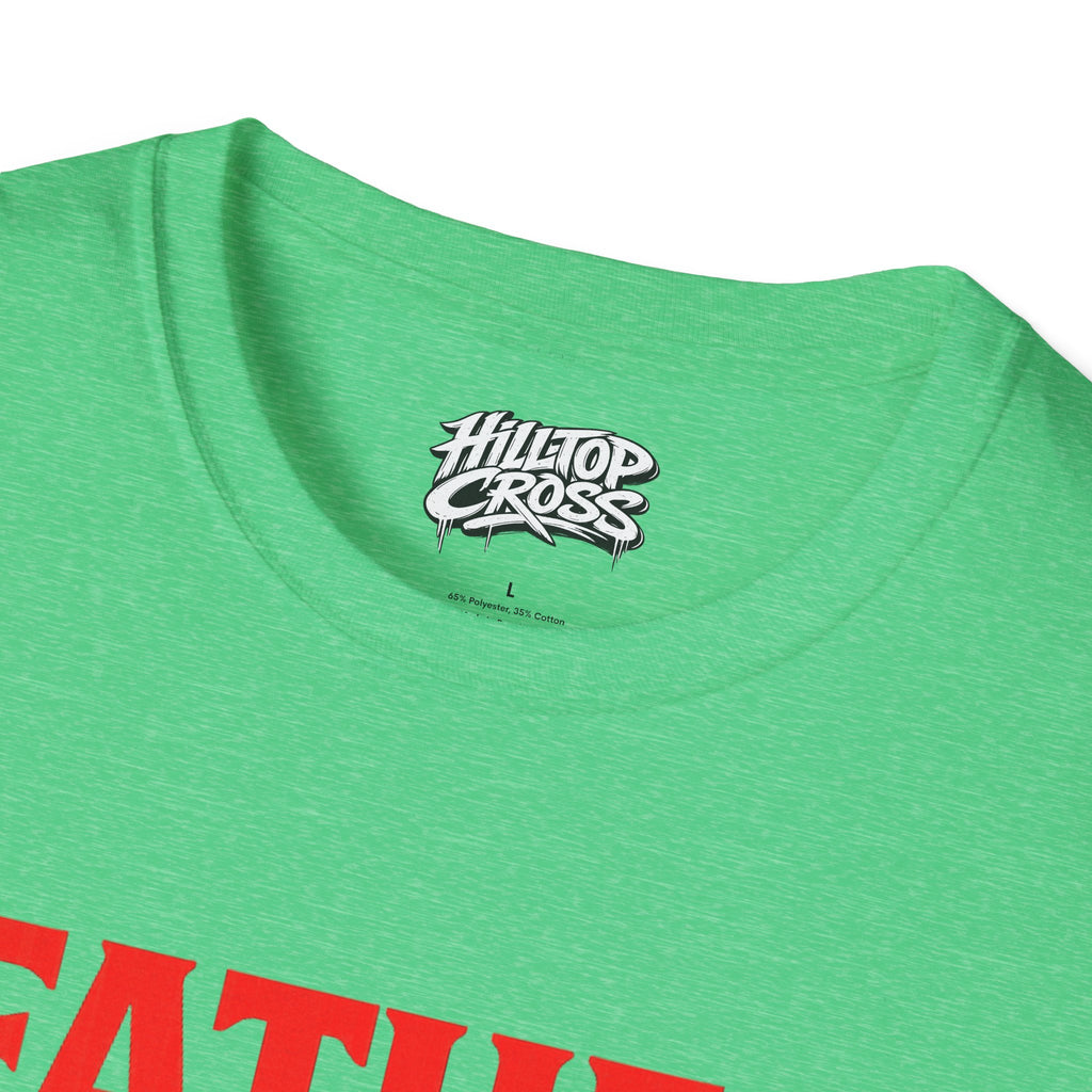 T-Shirt — "Father Forgive Them" Red Letter King Christian Tee
