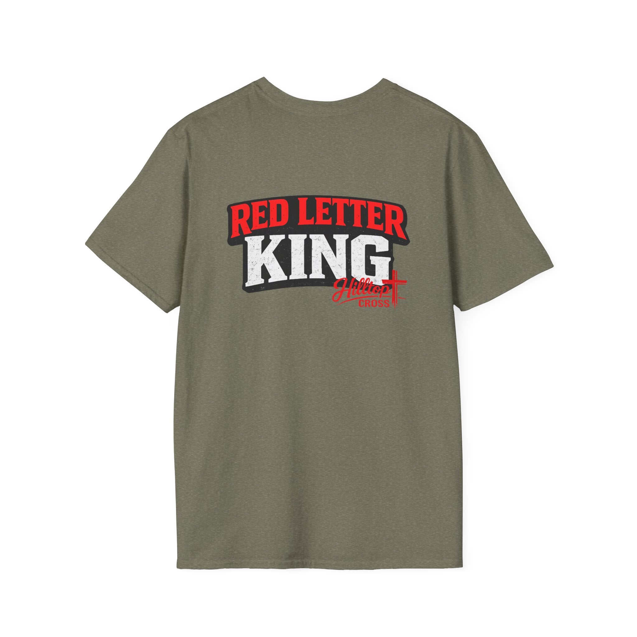 T-Shirt — "Father Forgive Them" Red Letter King Christian Tee