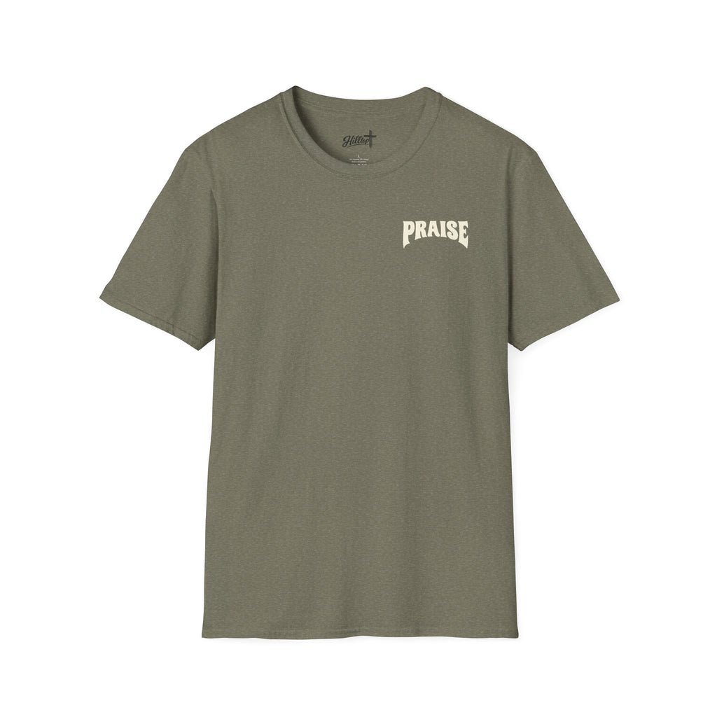 Praise the Lord T-Shirt — Psalm Floral Faith Tee
