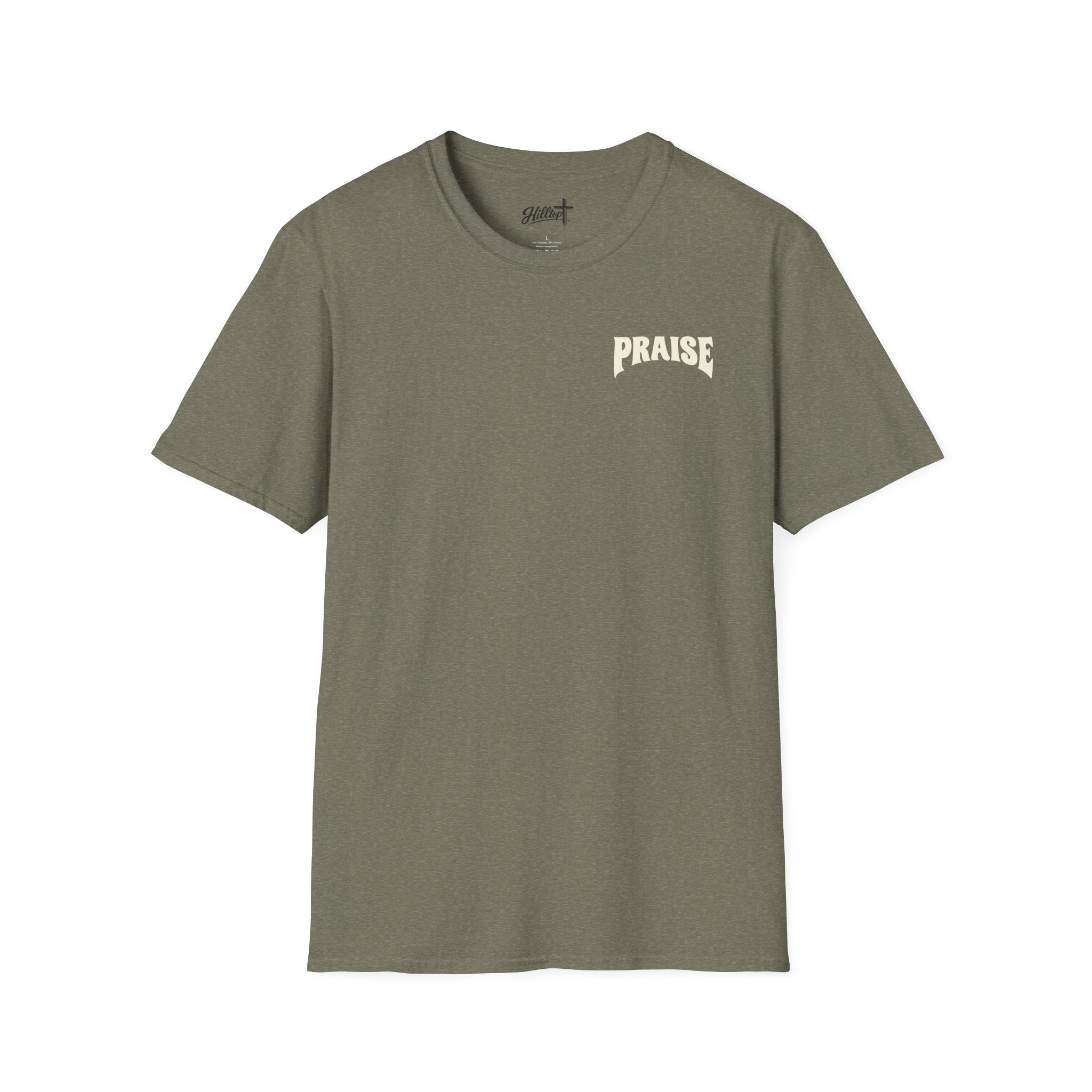 Praise the Lord T-Shirt — Psalm Floral Faith Tee
