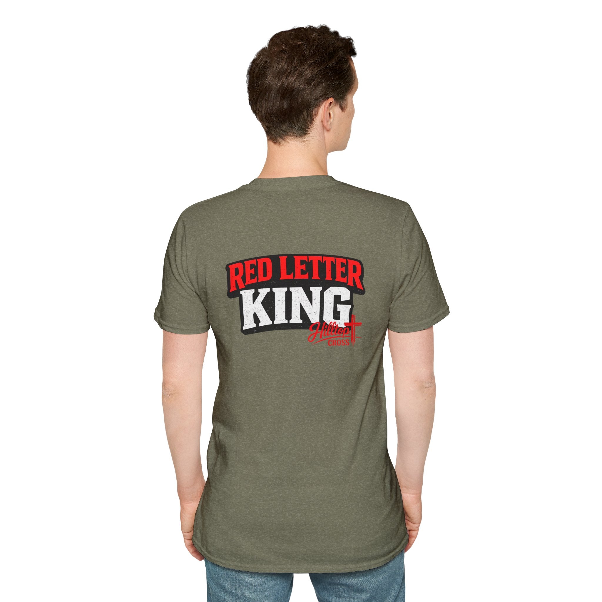 T-Shirt — "Father Forgive Them" Red Letter King Christian Tee