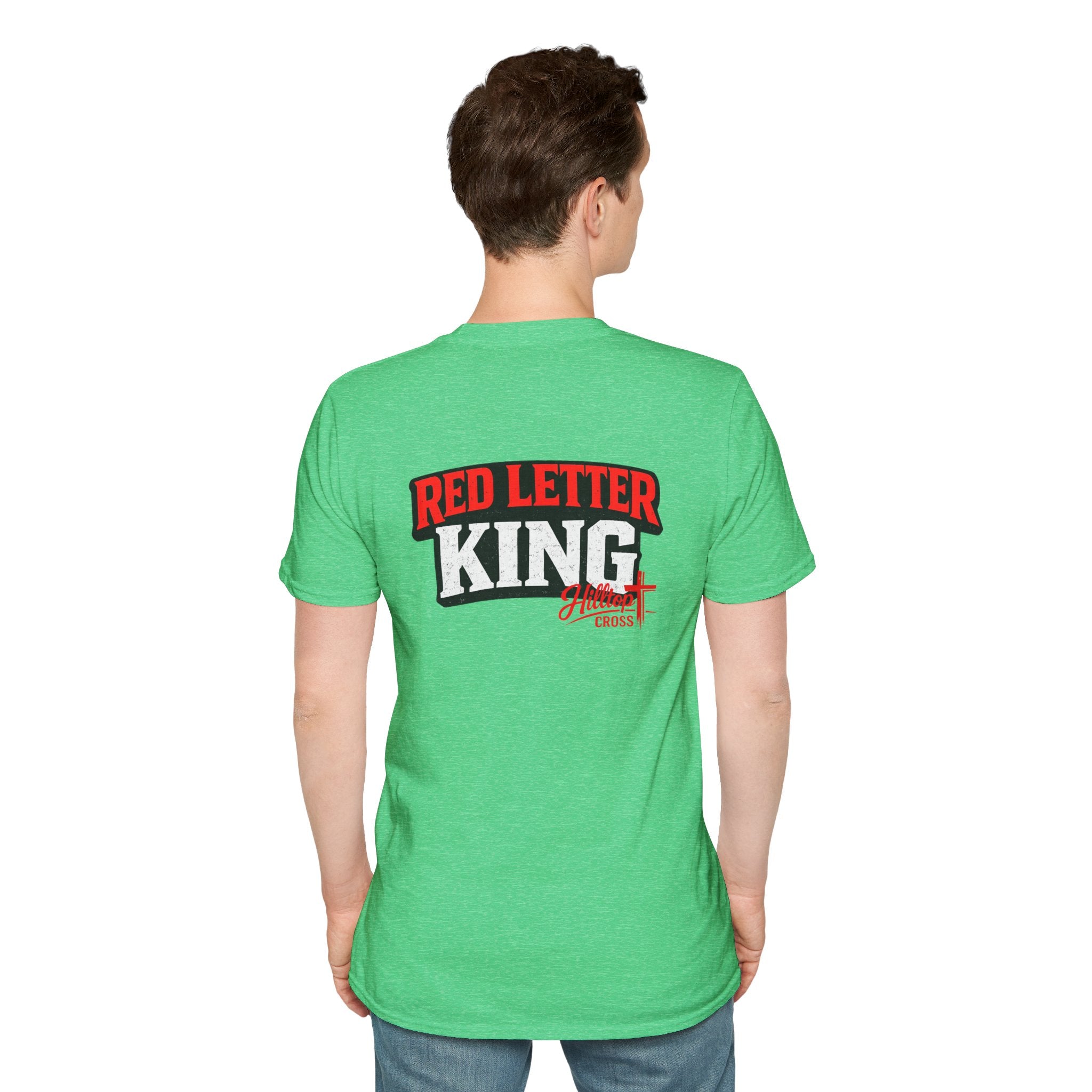 T-Shirt — "Father Forgive Them" Red Letter King Christian Tee