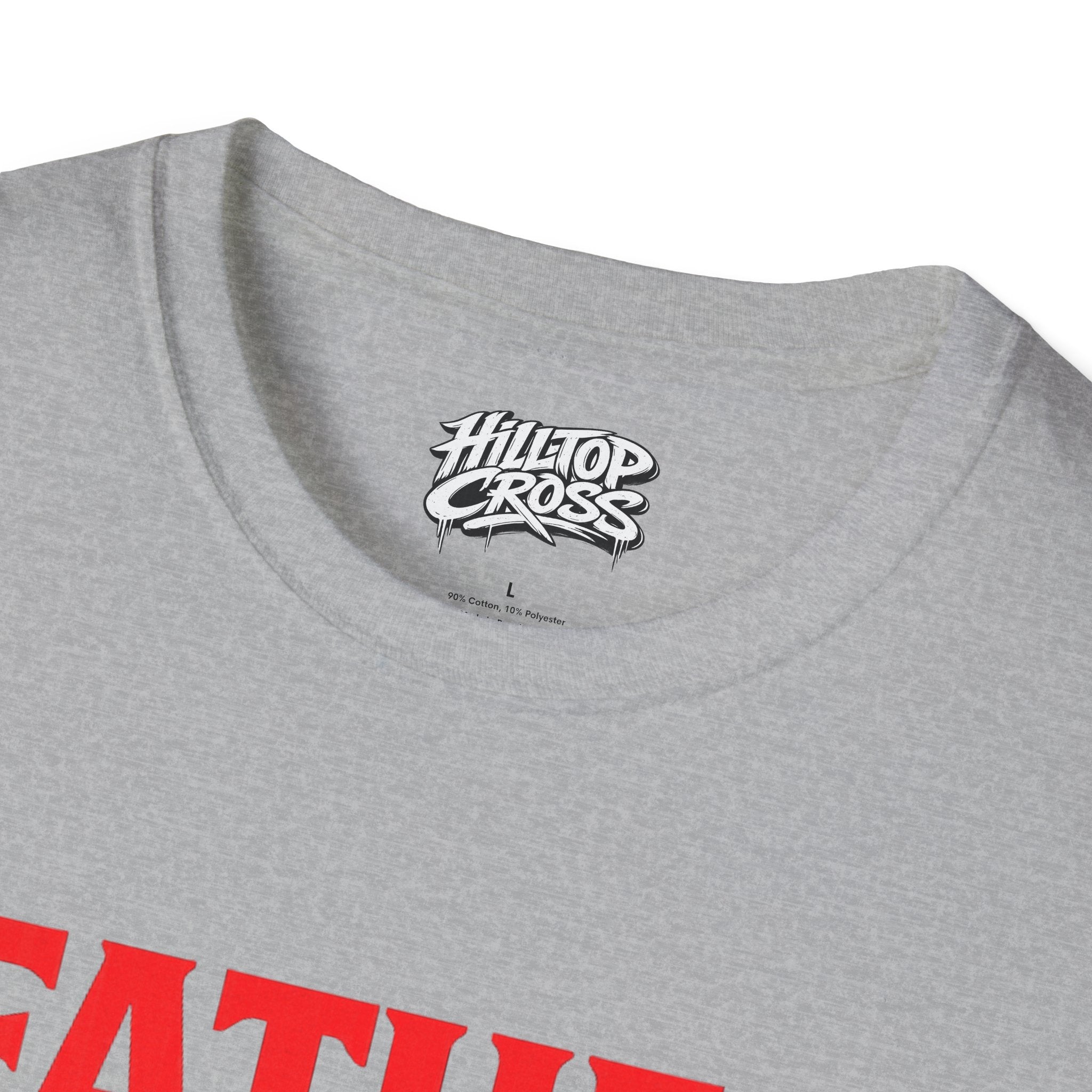 T-Shirt — "Father Forgive Them" Red Letter King Christian Tee