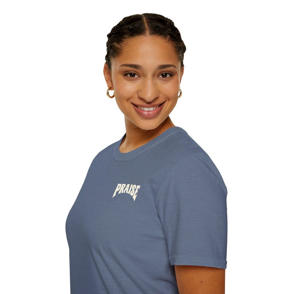 Praise the Lord T-Shirt — Psalm Floral Faith Tee