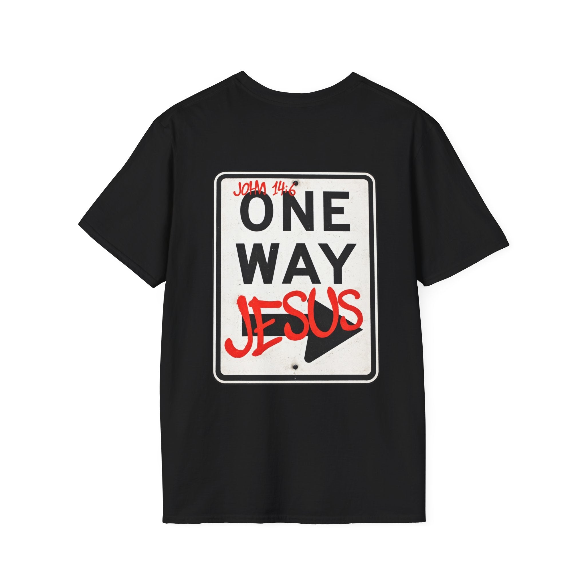 One Way Jesus T-Shirt — Christian Faith Graphic Tee