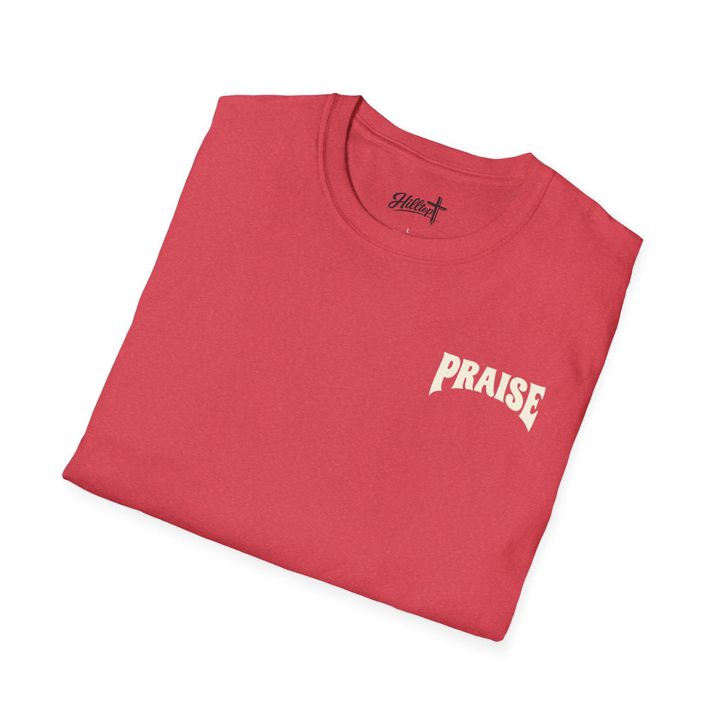 Praise the Lord T-Shirt — Psalm Floral Faith Tee