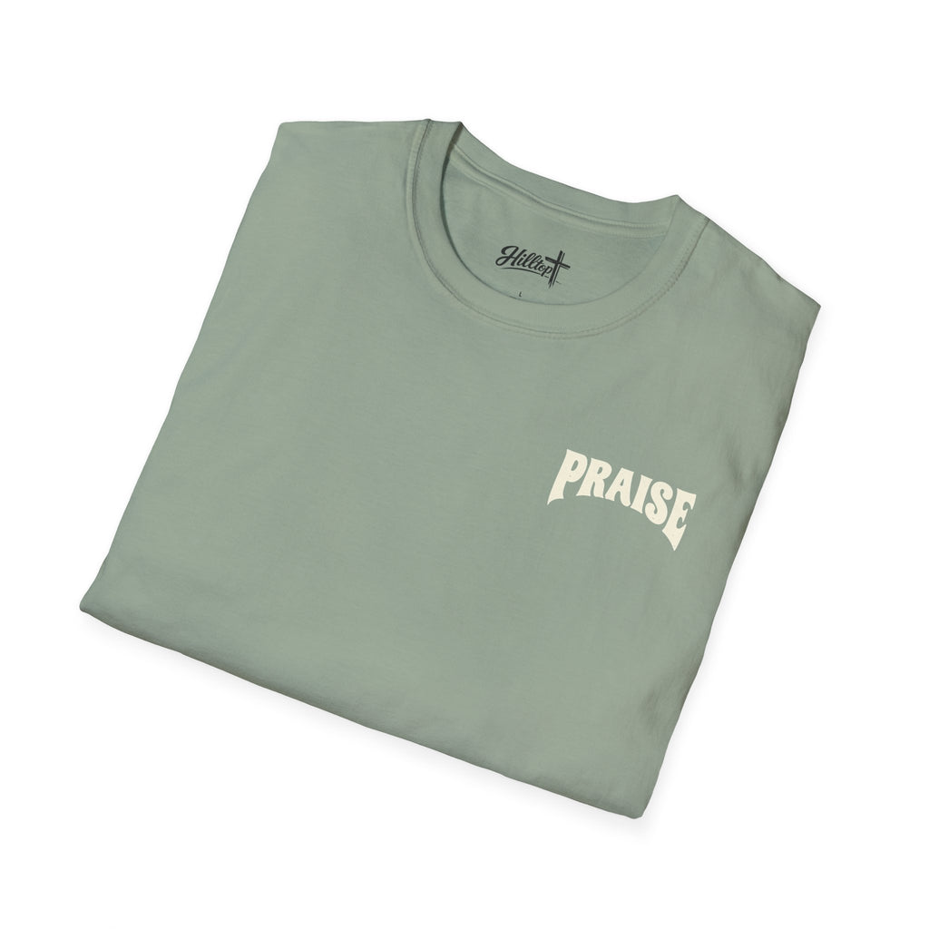 Praise the Lord T-Shirt — Psalm Floral Faith Tee