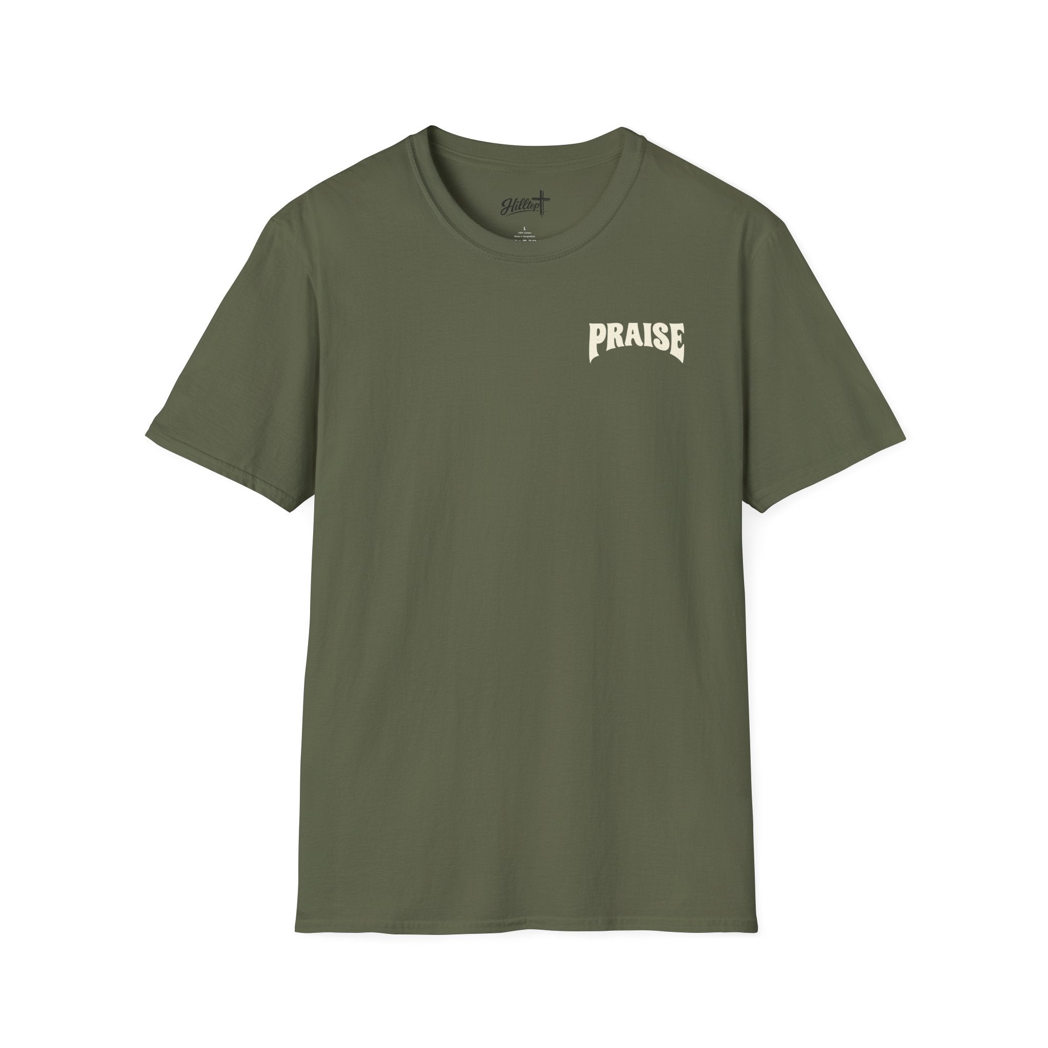 Praise the Lord T-Shirt — Psalm Floral Faith Tee