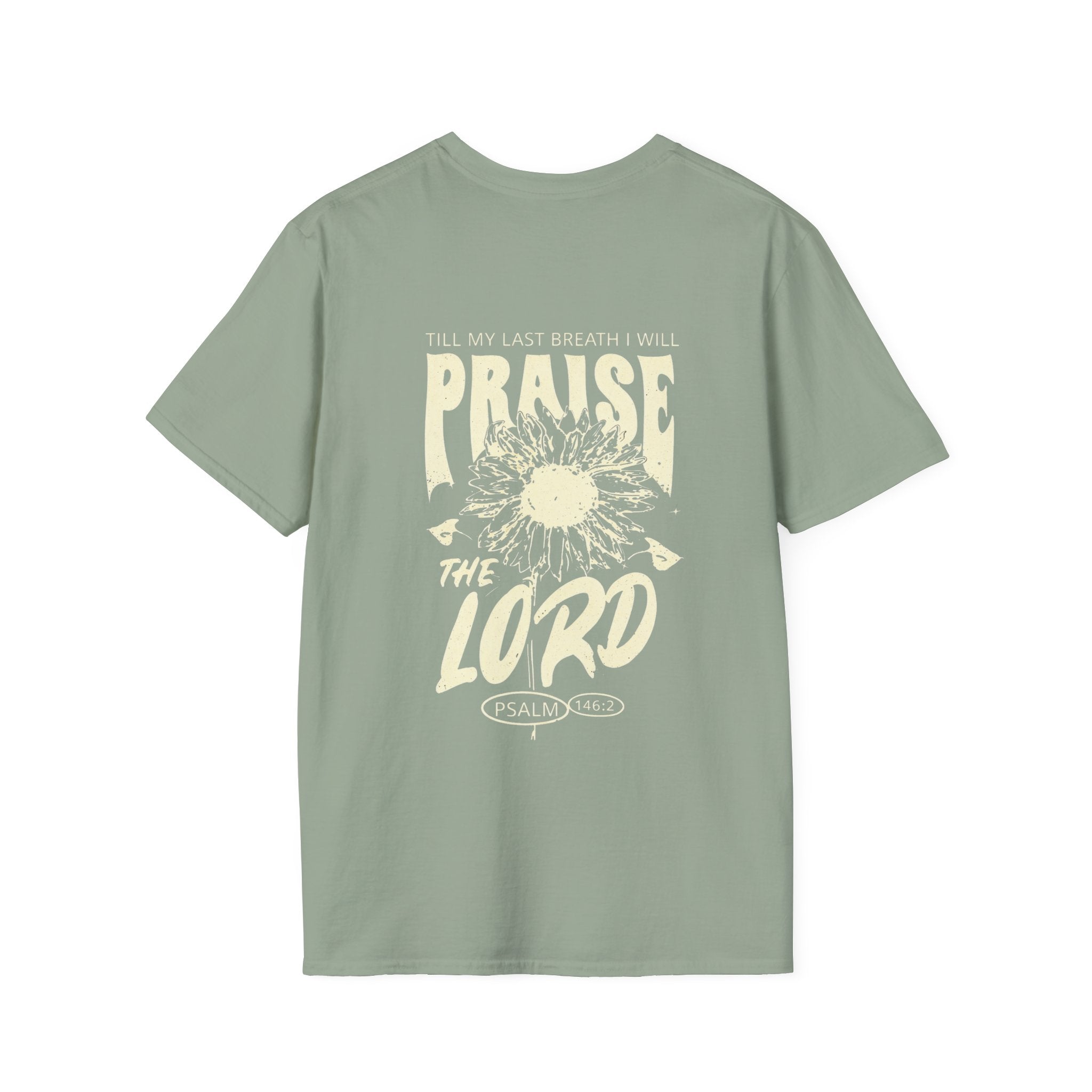 Praise the Lord T-Shirt — Psalm Floral Faith Tee