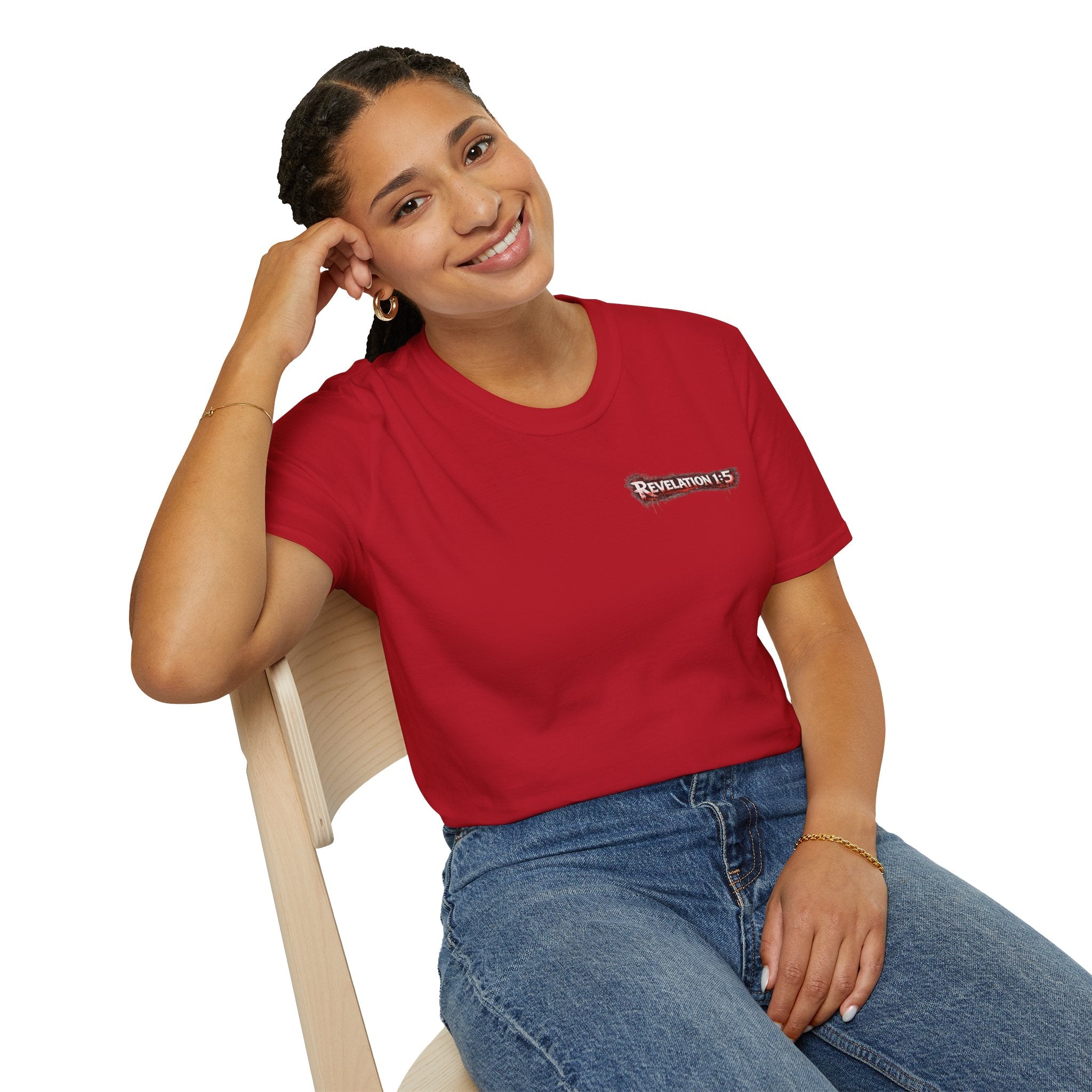 Washed By The Blood T-Shirt — Revelation 1:5 Christian Faith Shirt