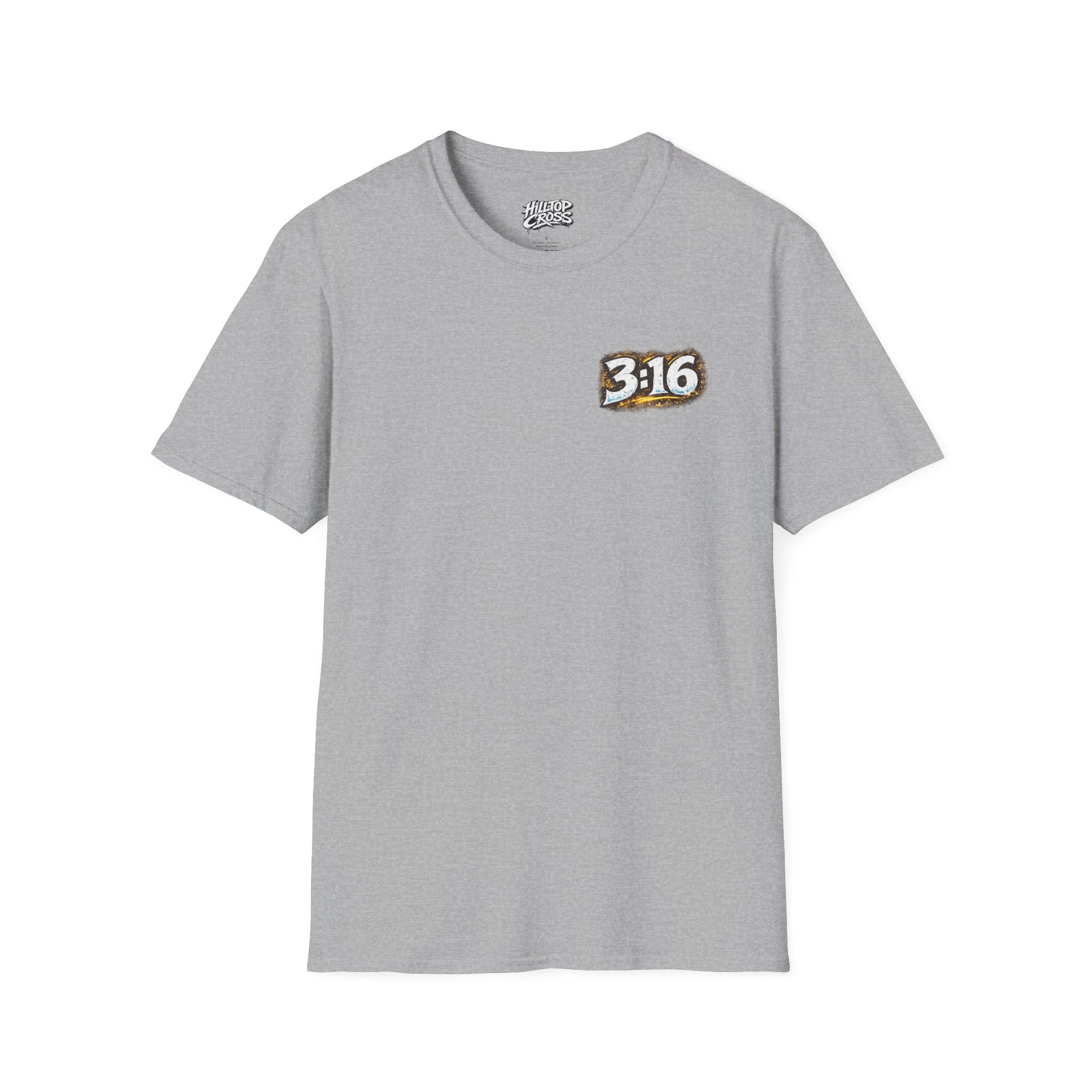 3:16 Christian T-Shirt — “Jesus Gave the Devil the Stone Cold Stunner” Graphic Tee