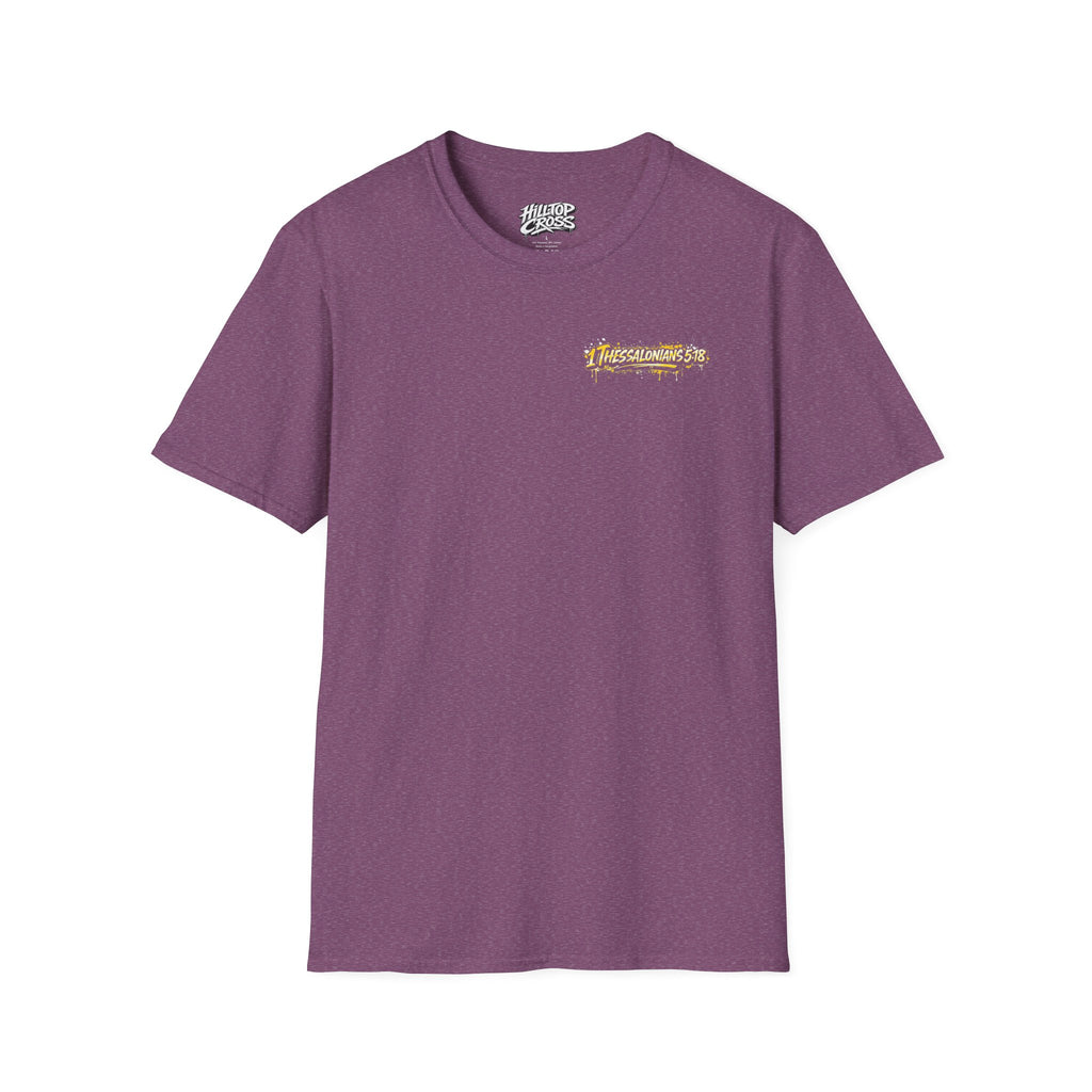 Christian T-Shirt — "In All Things Give Thanks" Church Tee