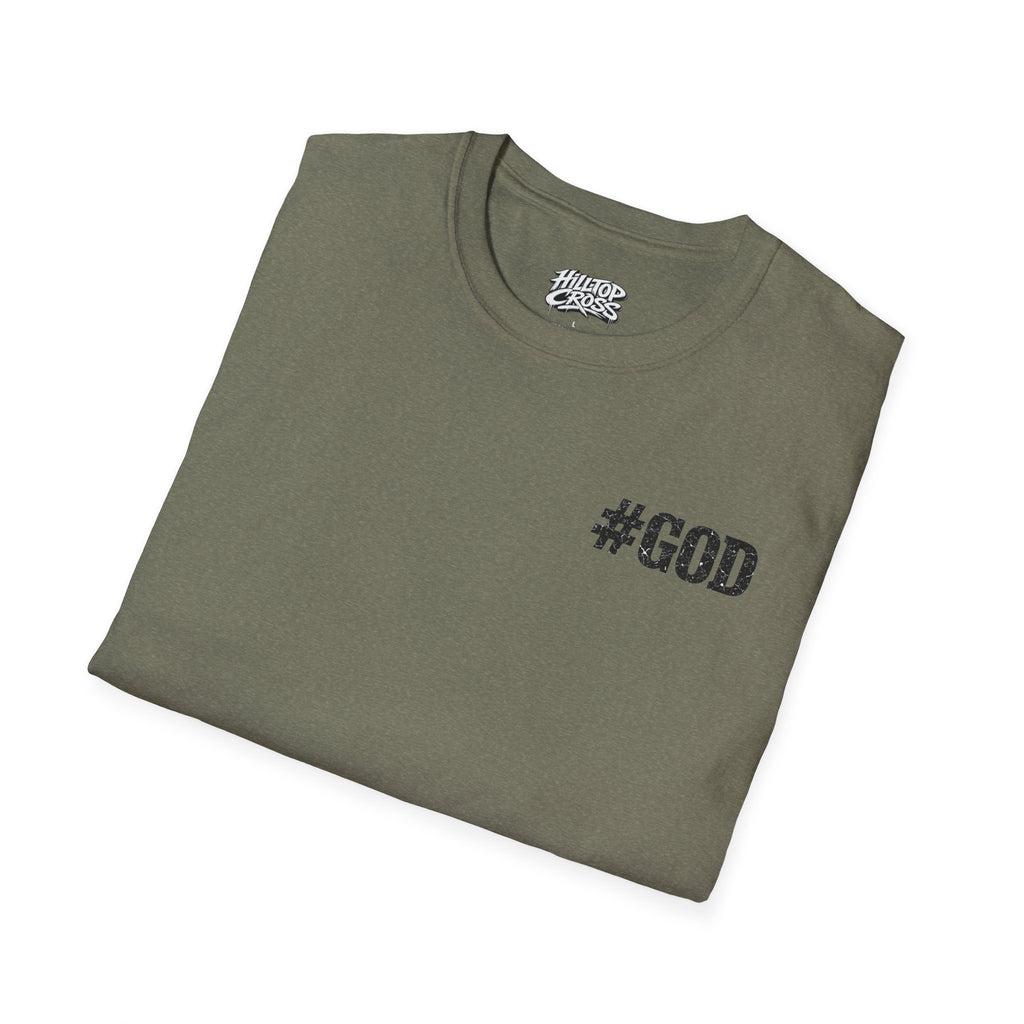 Religious T-Shirt - "2 Genders One God" Matthew 19:4 Church Hilltop Tee