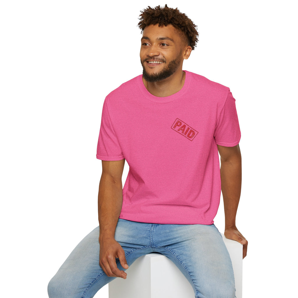 Paid — Christian T-Shirt ("Jesus Paid It All" Receipt Design)