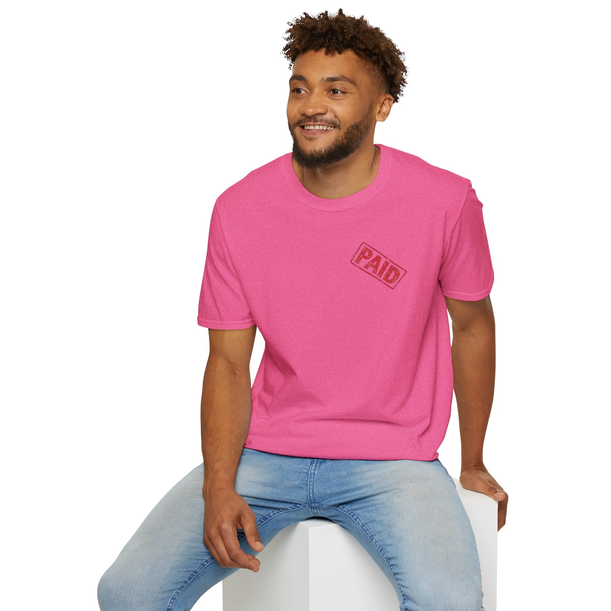 Paid — Christian T-Shirt ("Jesus Paid It All" Receipt Design)